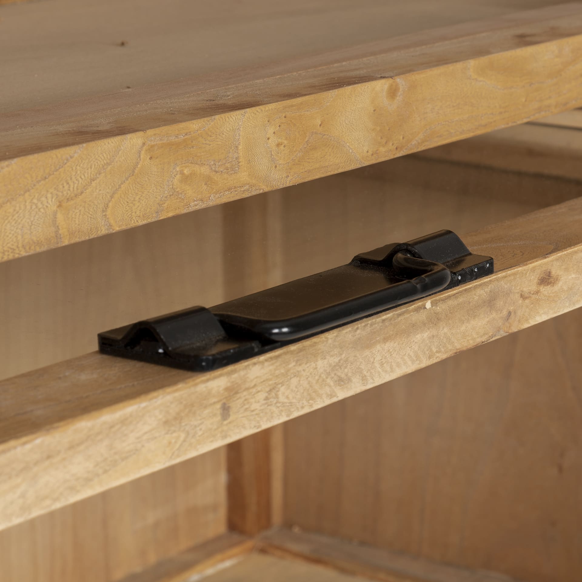 Estantería de madera olmo reciclada Nimea 208cm