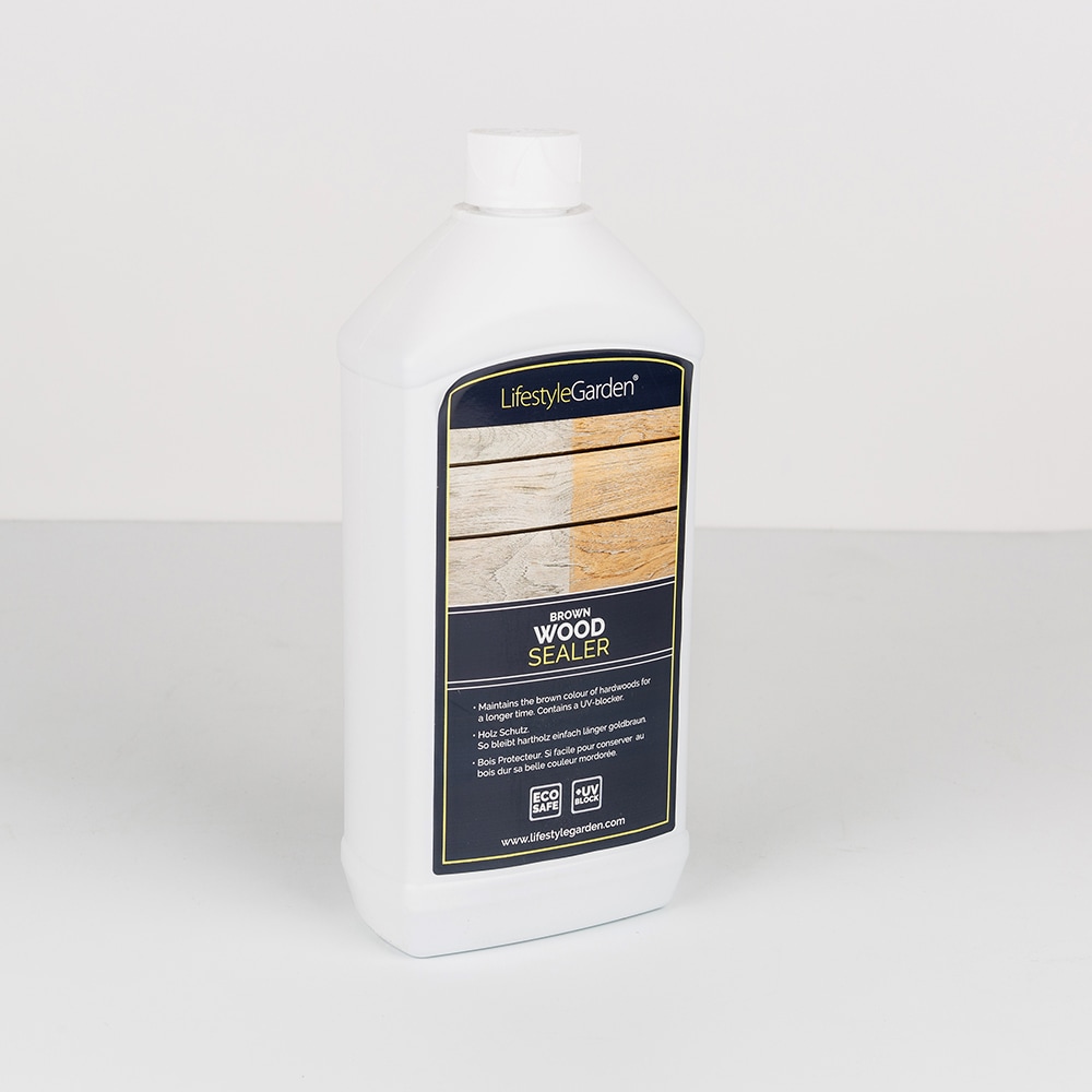 Aceite sellador de madera marr&oacute;n 1L