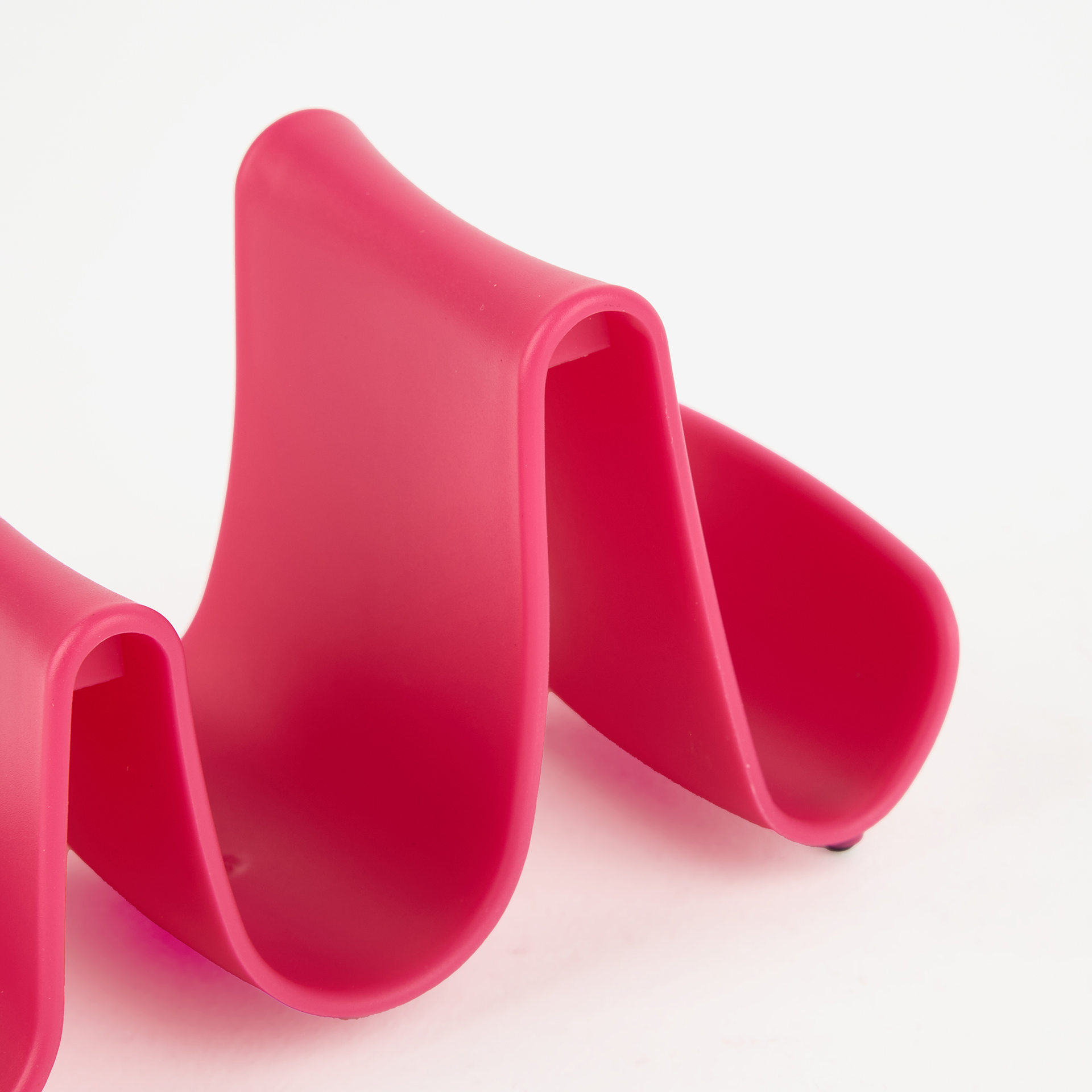 Soporte de cocina de pl&aacute;stico rojo 8x7x13cm