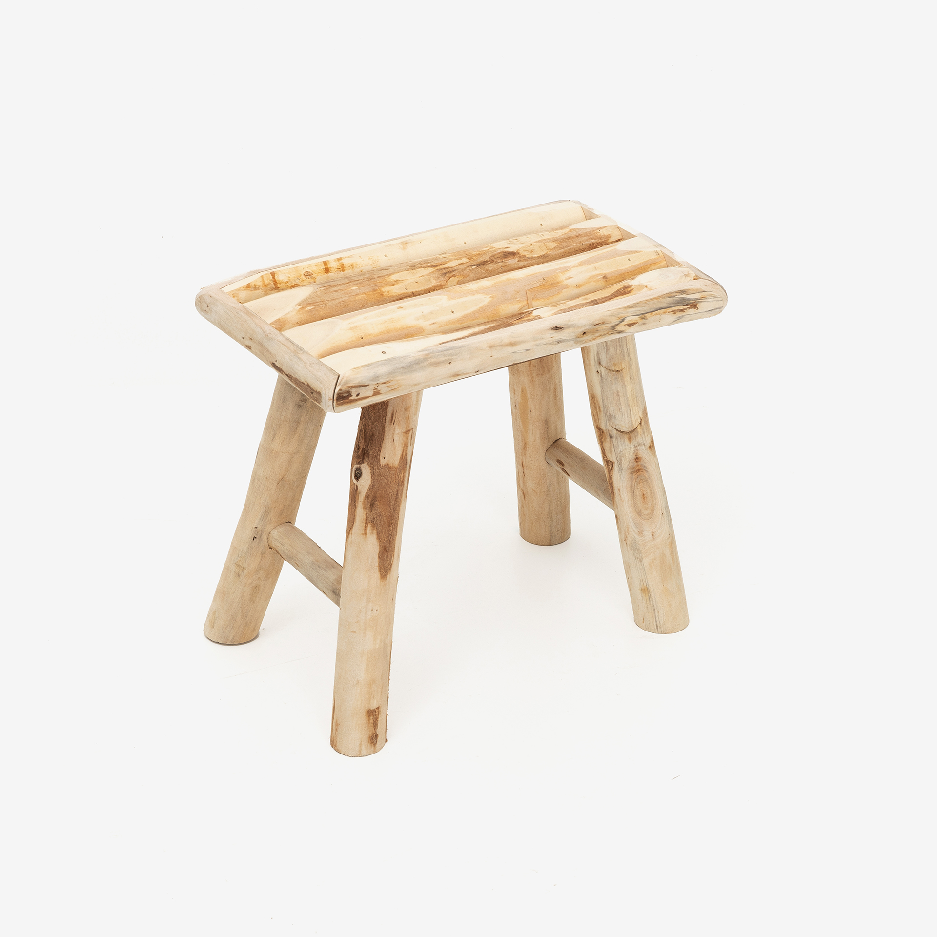 Taburete de madera Sand 34x23x31cm