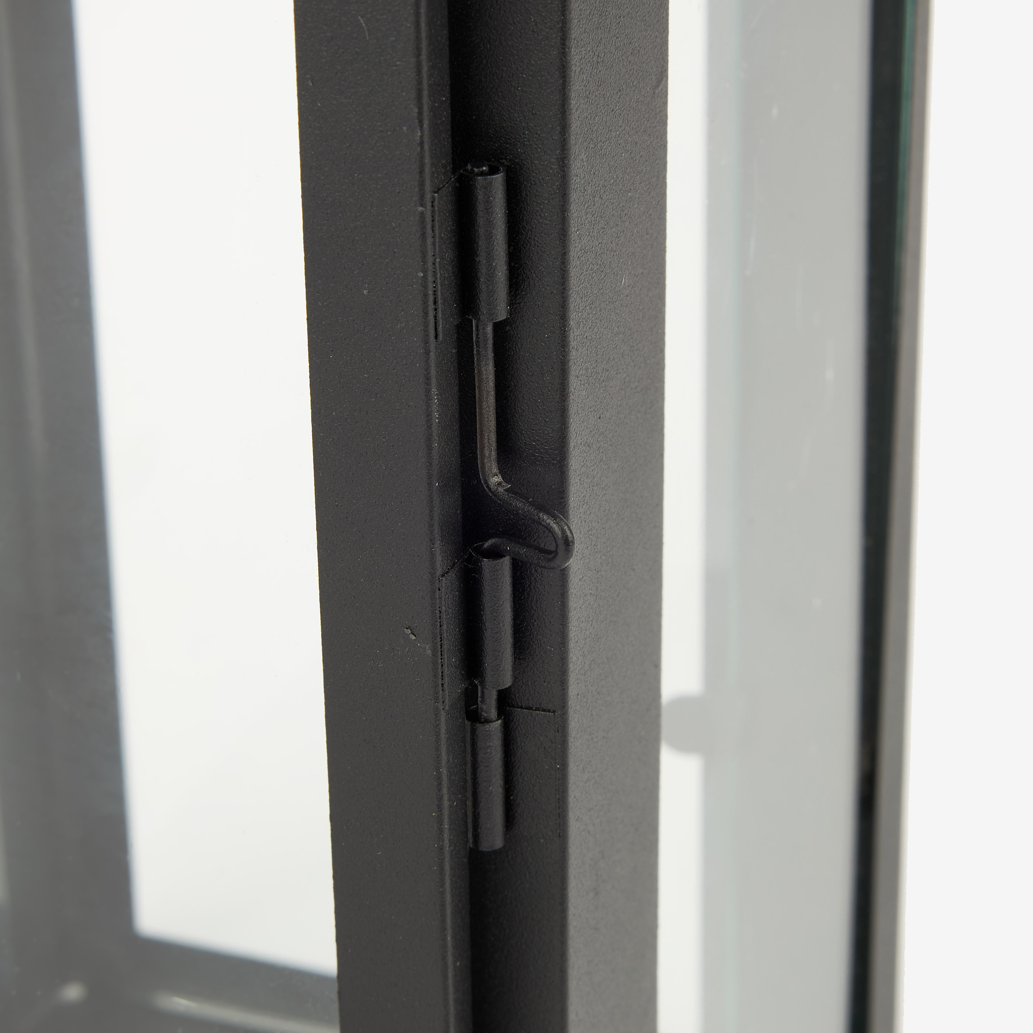 Farol de metal negro Calin 29cm