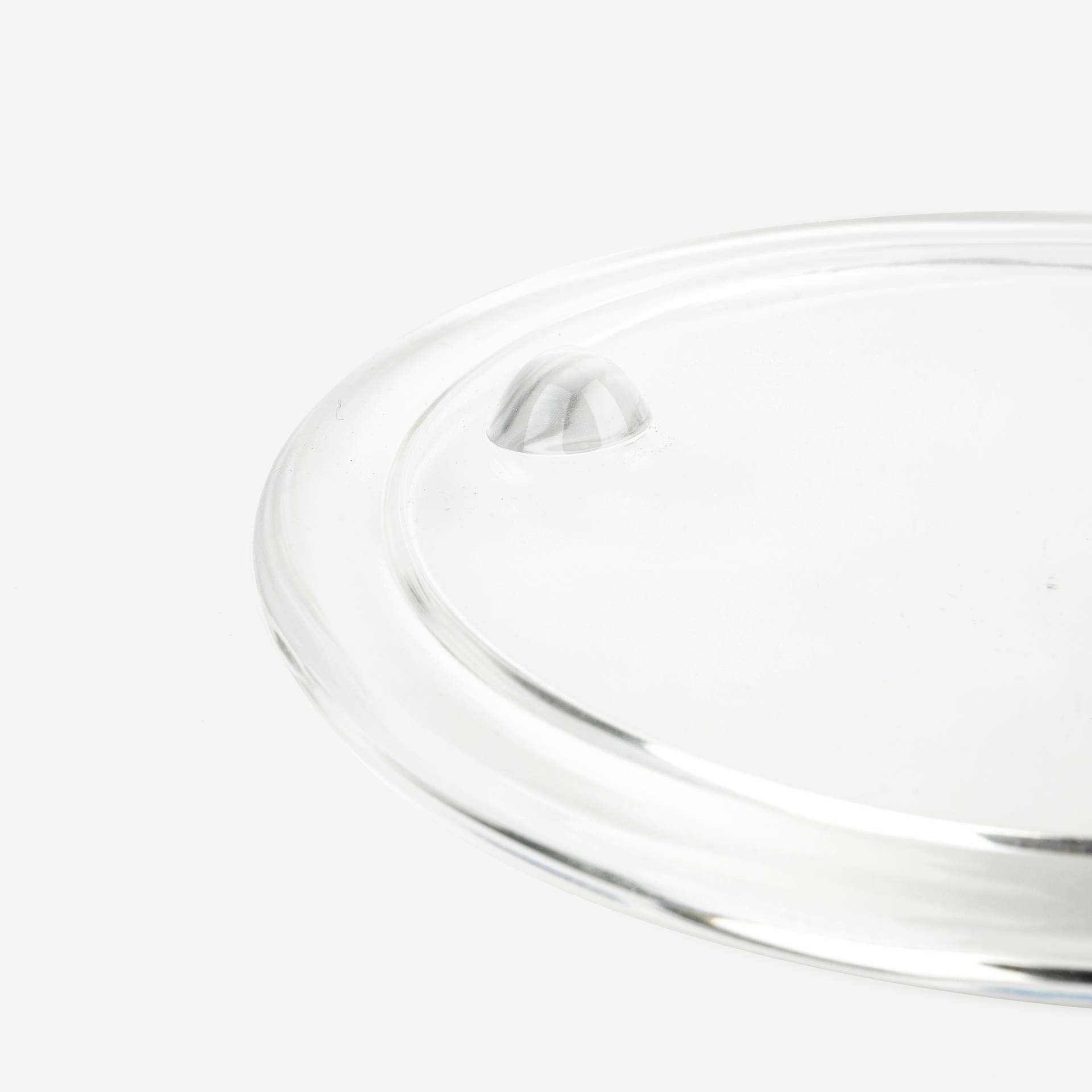 Portavelas de cristal Osian Ø13cm