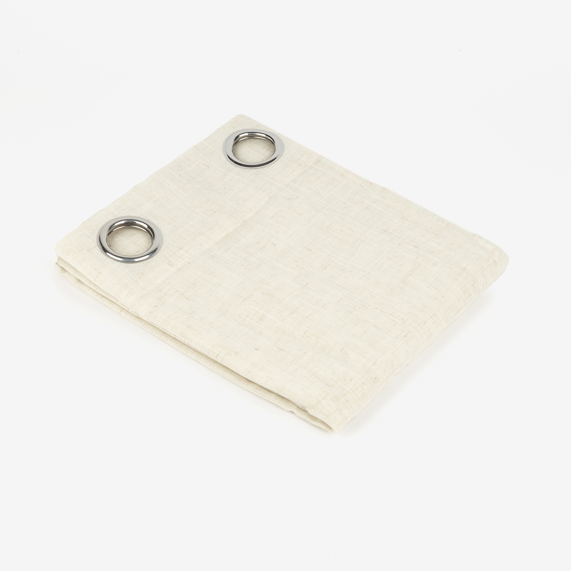 Cortina de lino de beige 140x240cm