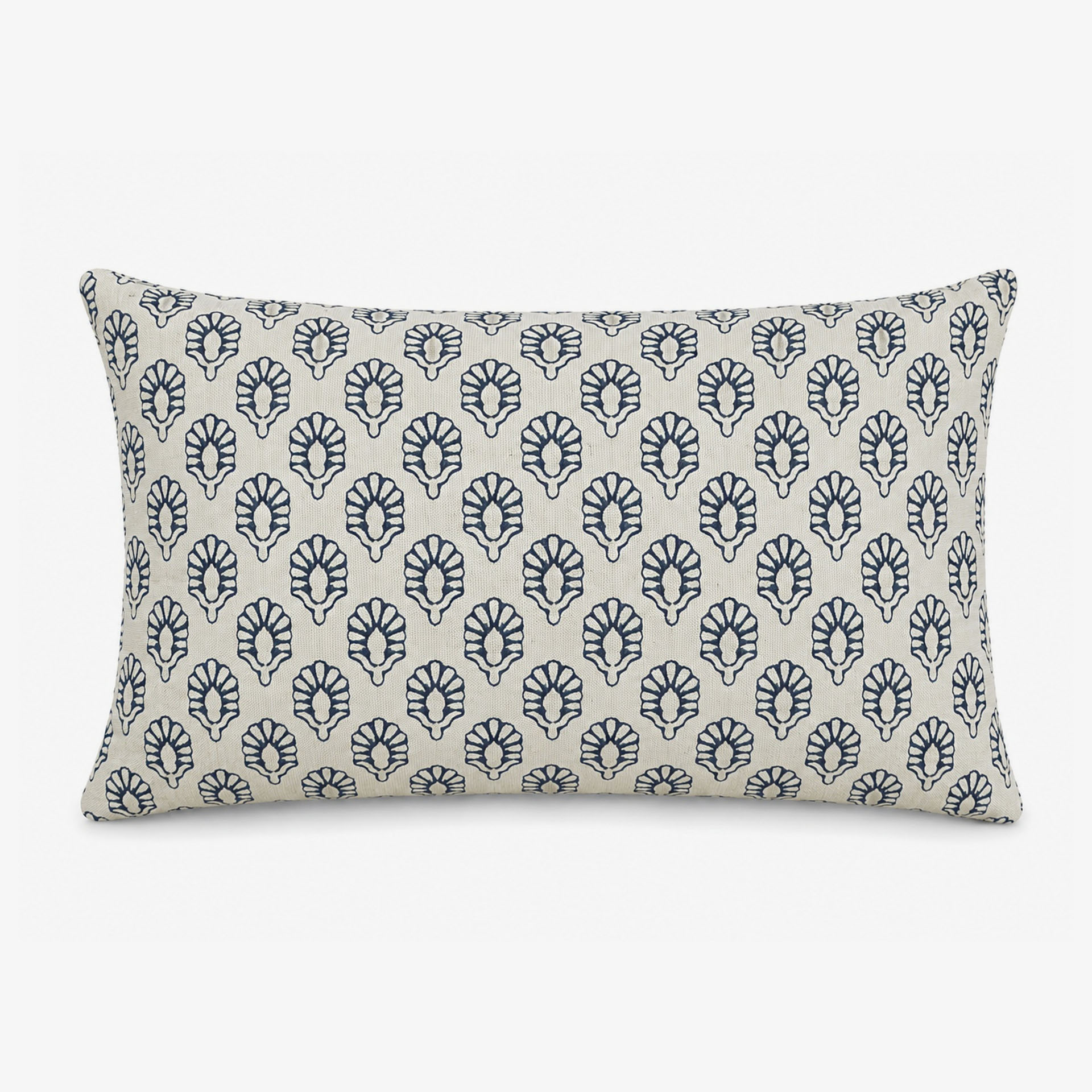 Funda de coj&iacute;n reversible amarilla de algod&oacute;n y poli&eacute;ster Sira 30x45cm