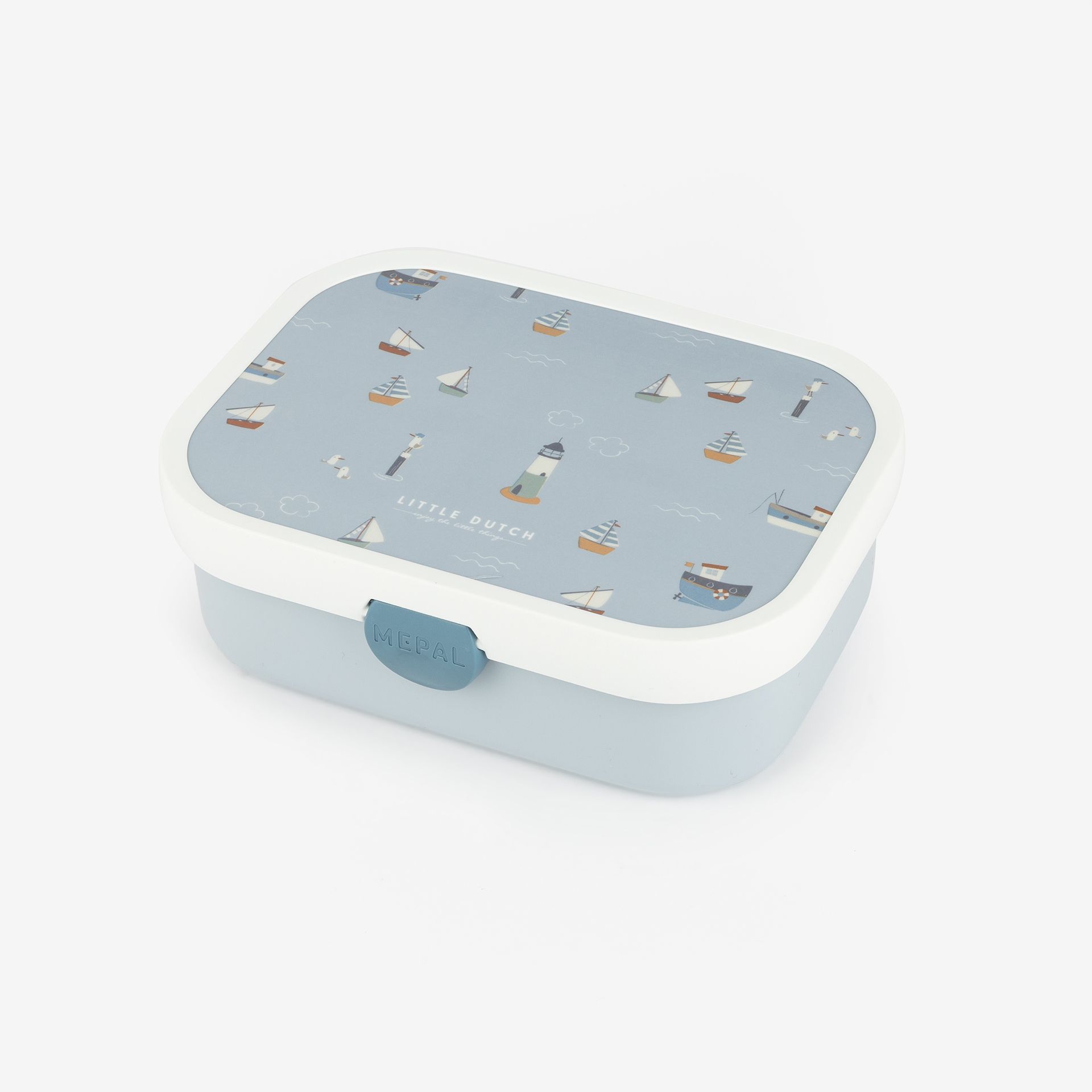 Lunch box infantil de pl&aacute;stico Sailor 75cl 17x6x13cm