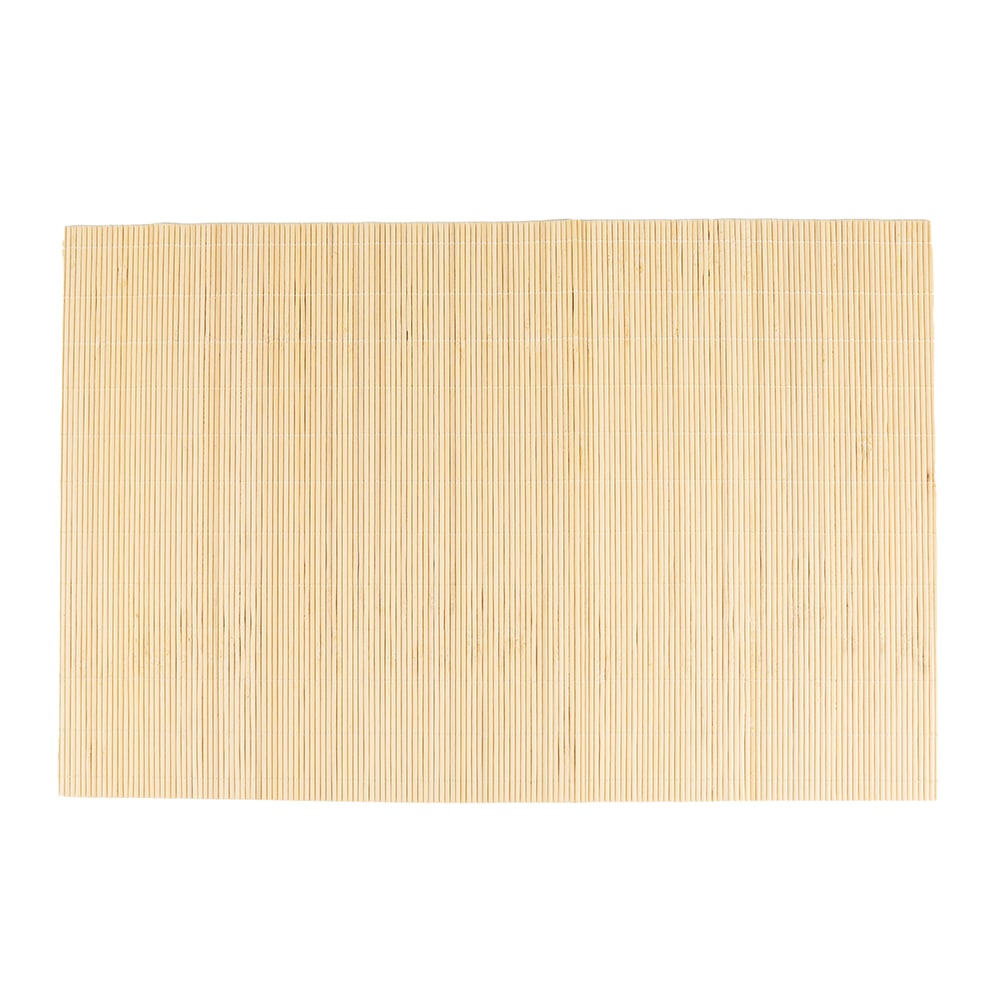 Mantel individual de bamb&uacute; 2 colores 30x45cm