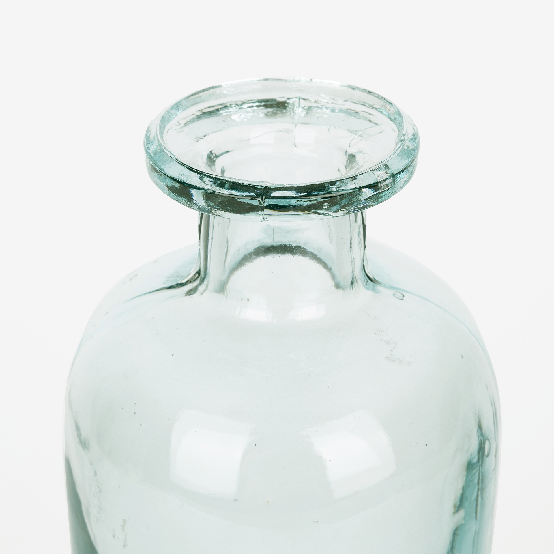 Jarrón de cristal 10x28cm