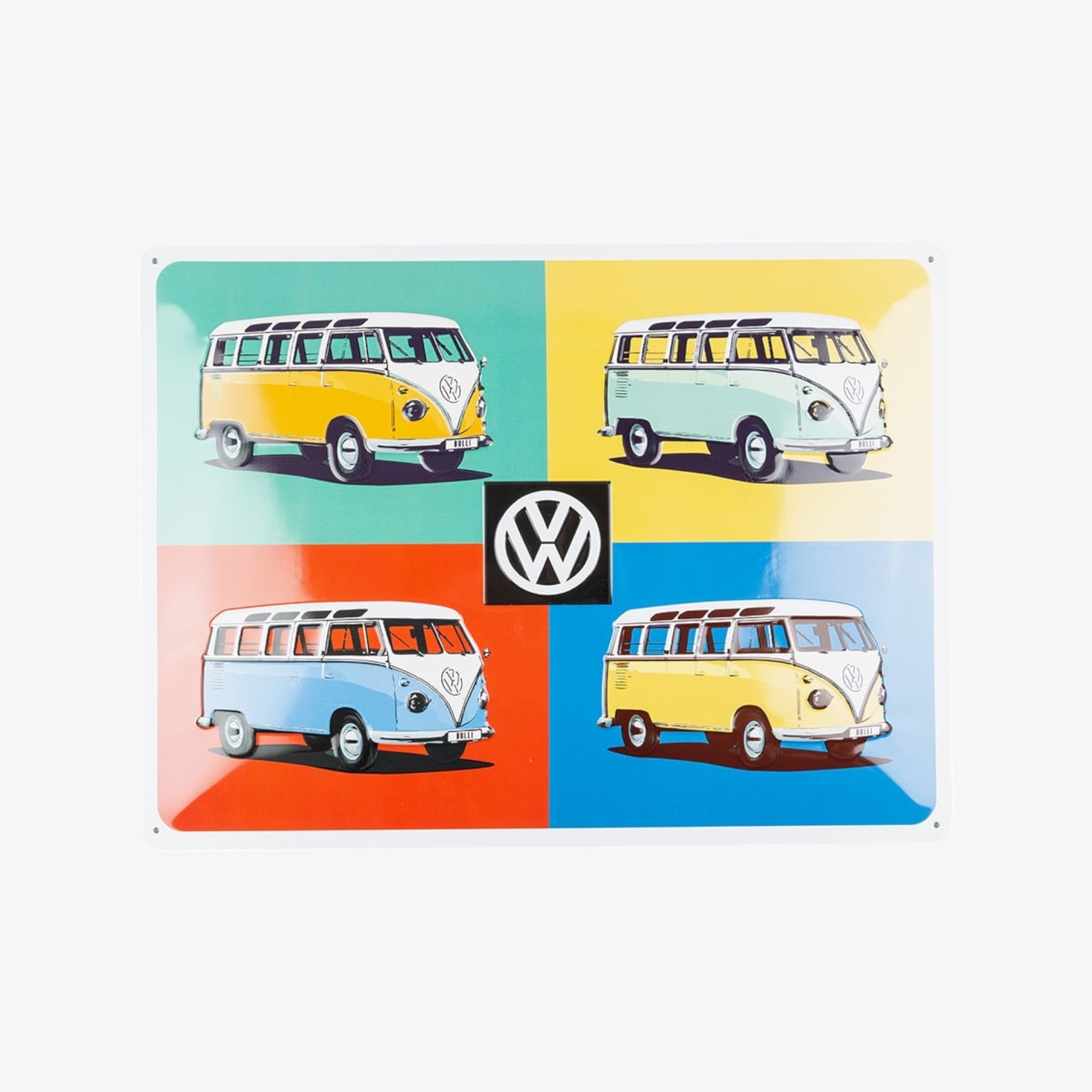 Placa de metal Volkswagen VW Bulli 30x40cm