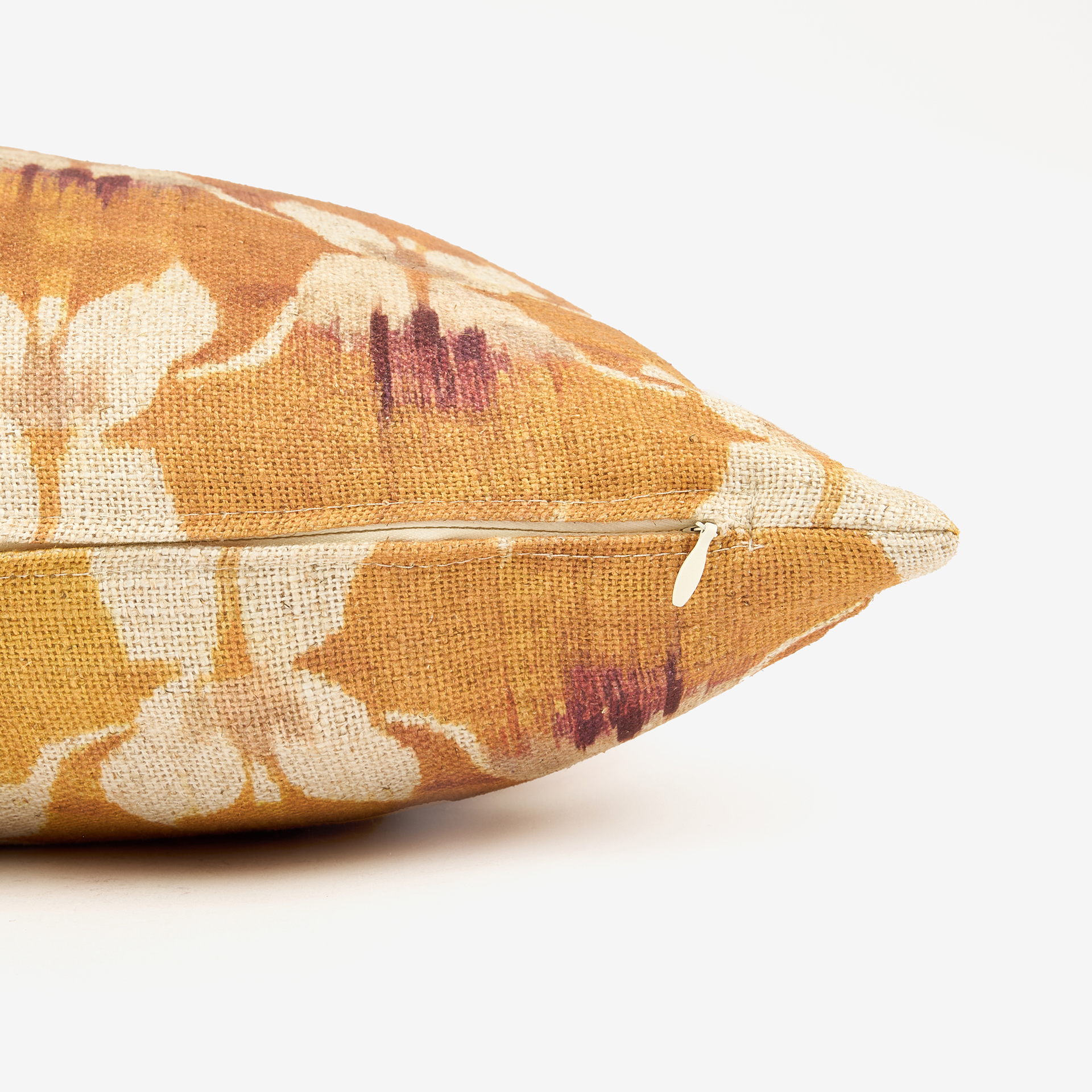 Funda de cojín algodón naranja Koray 45x45cm