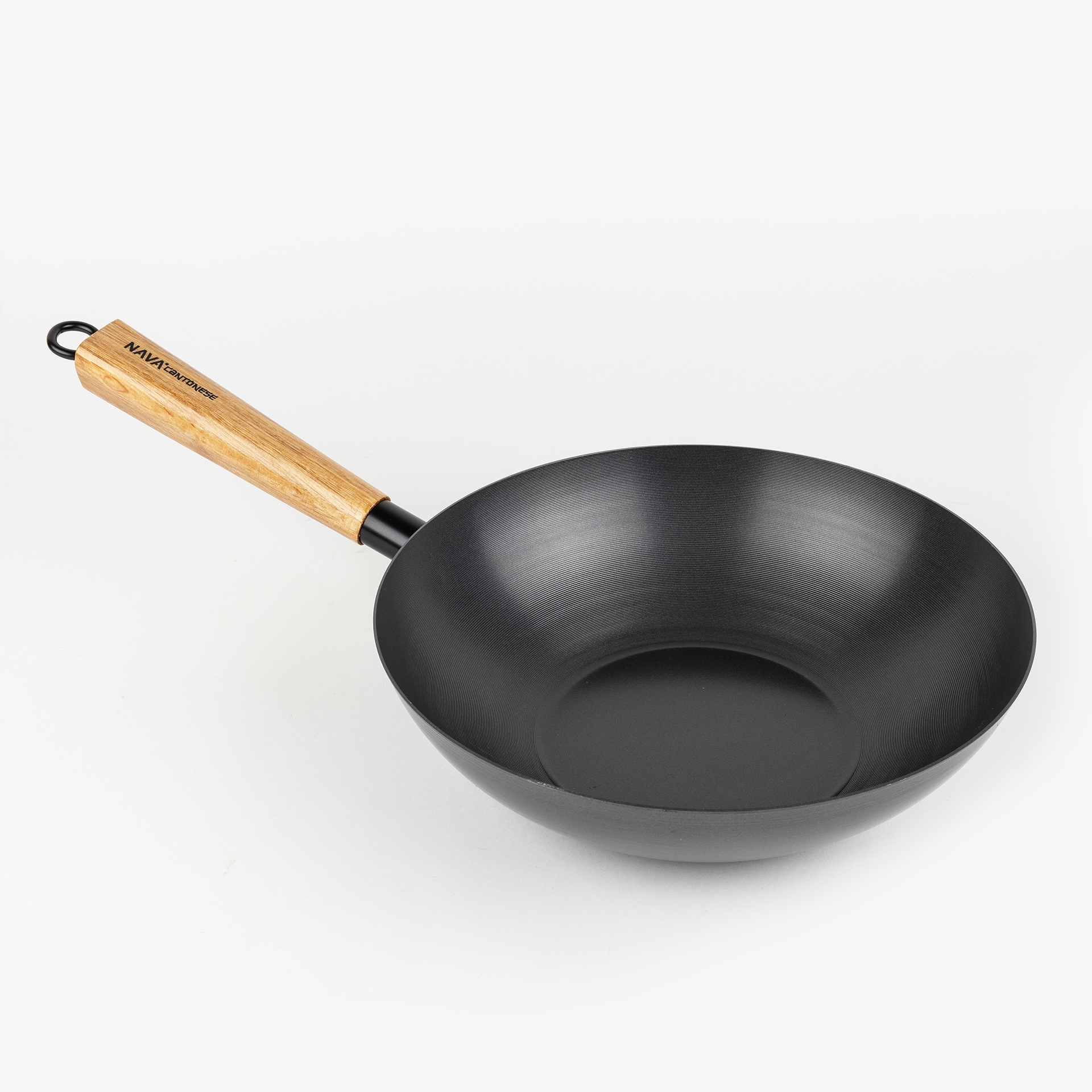 Wok de hierro antiadherente apto para inducción Nava Ø28cm