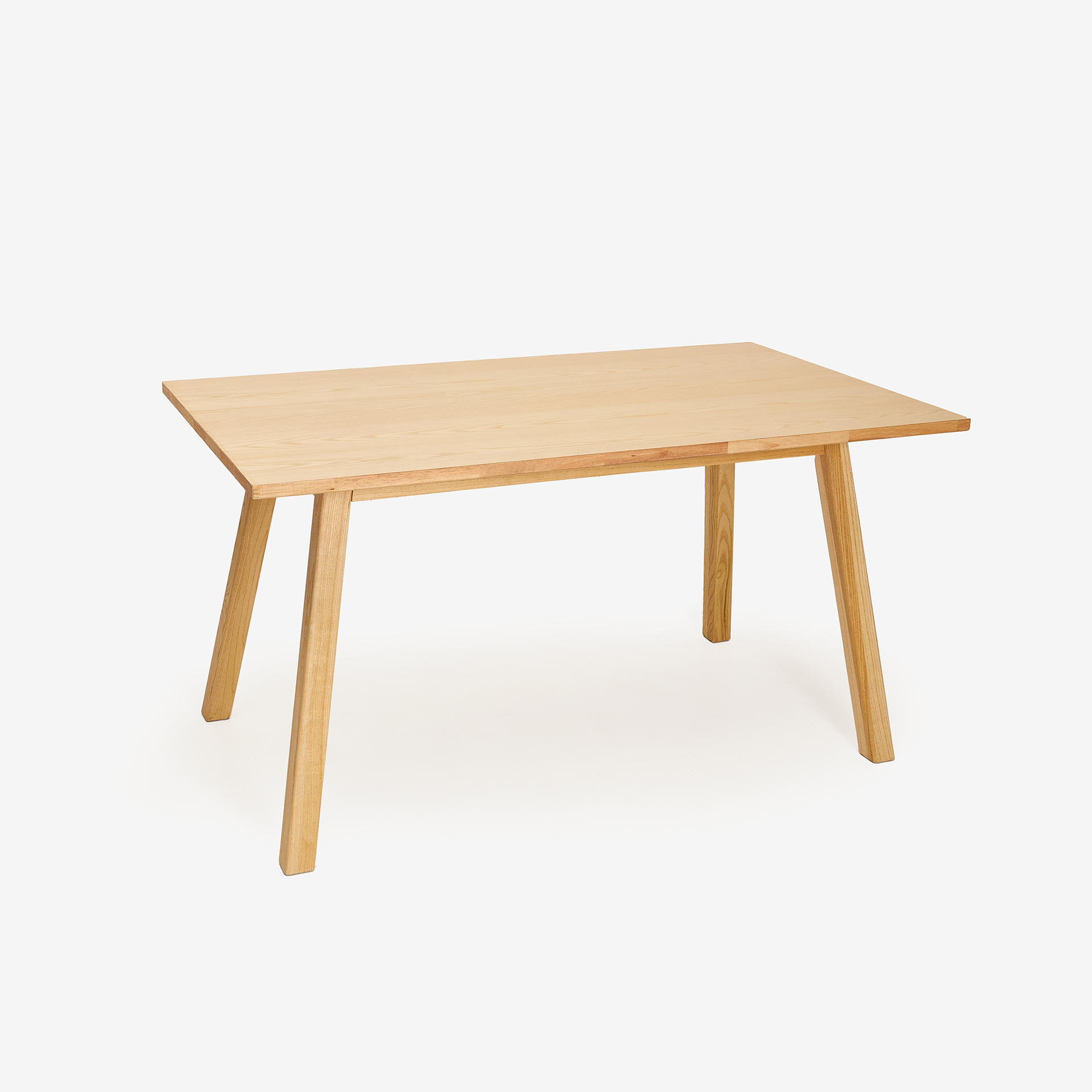 Mesa de comedor de madera de olmo Essen 140x80x75cm