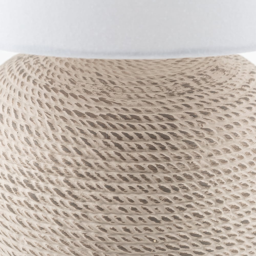 Lámpara de mesa de gres 40cm