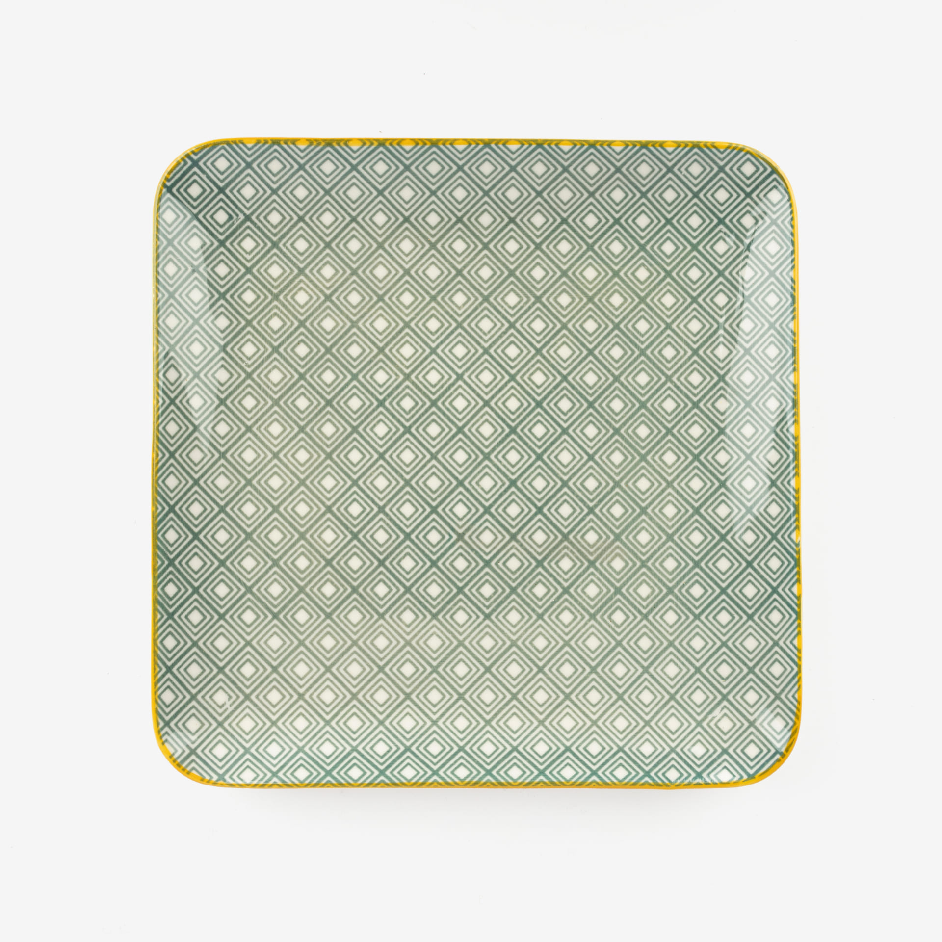 Bandeja de porcelana Okinawa 21x21cm