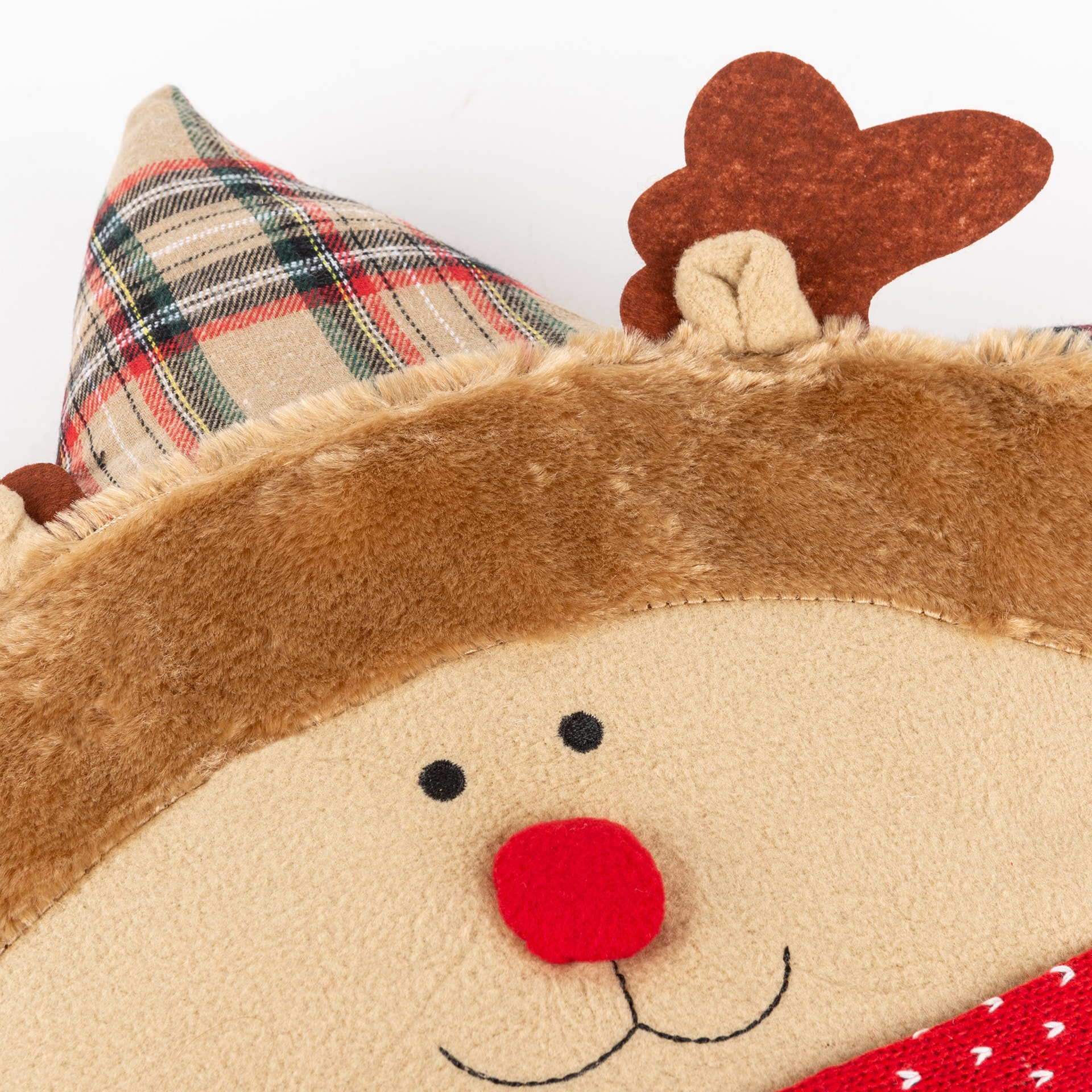 Cojín en forma de estrella Navidad 40cm en varios modelos