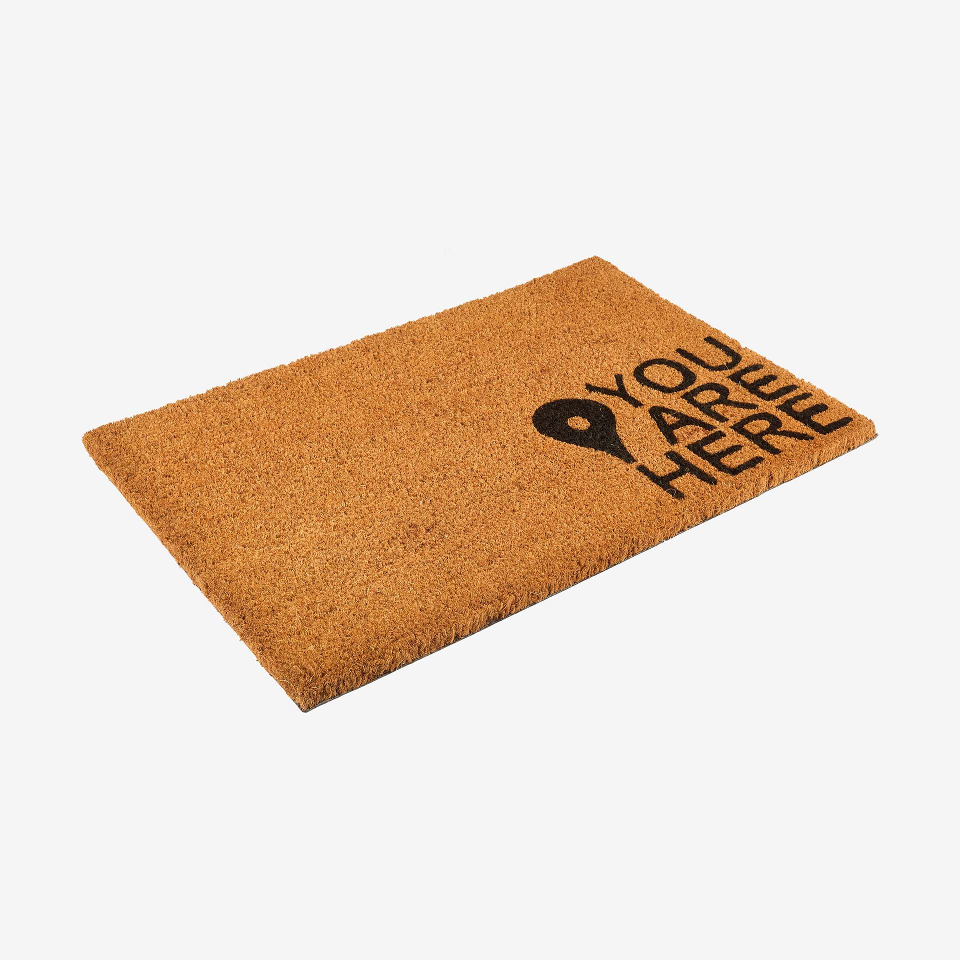 Felpudo de fibra coco You Are Here 70x25cm