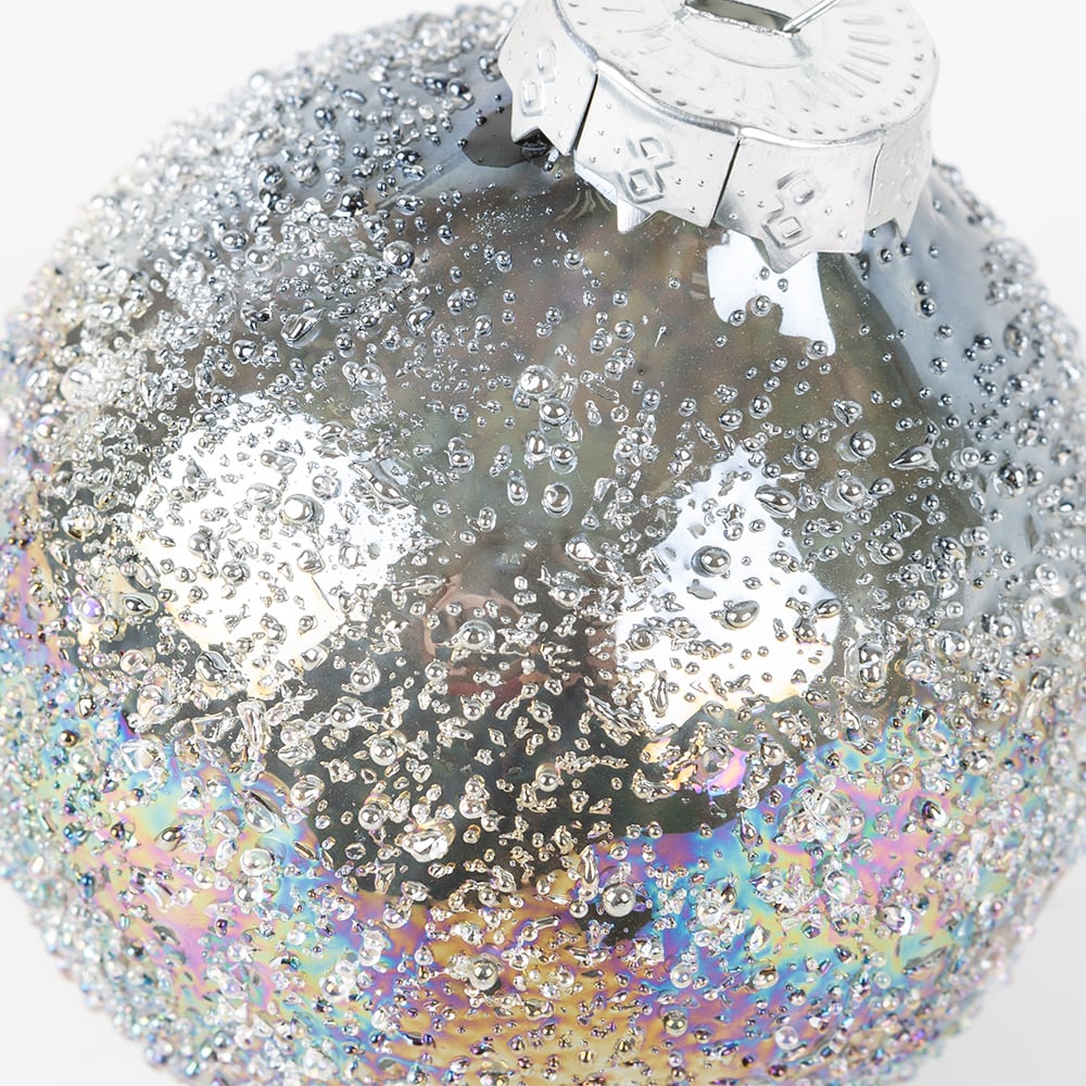 Bola decorativa de cristal Ø8cm en varios colores