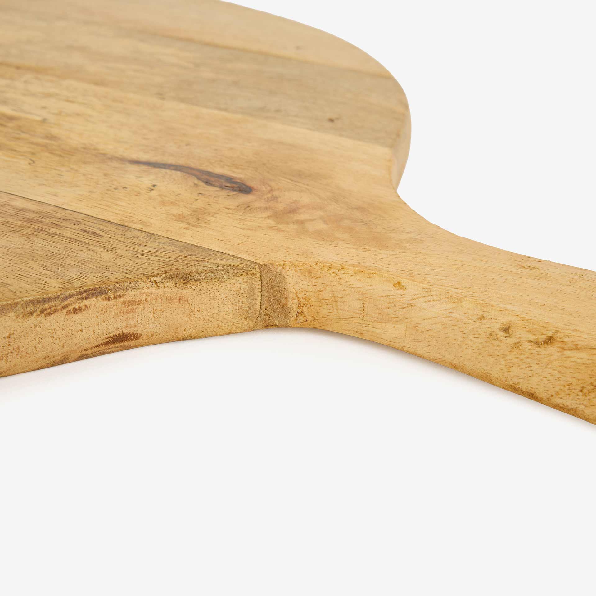 Tabla de corte oval madera 40cm