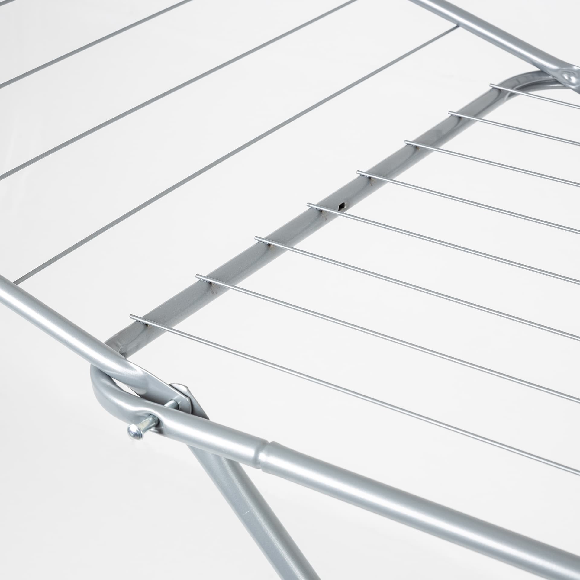 Tendedero con alas plegable de acero 180cm