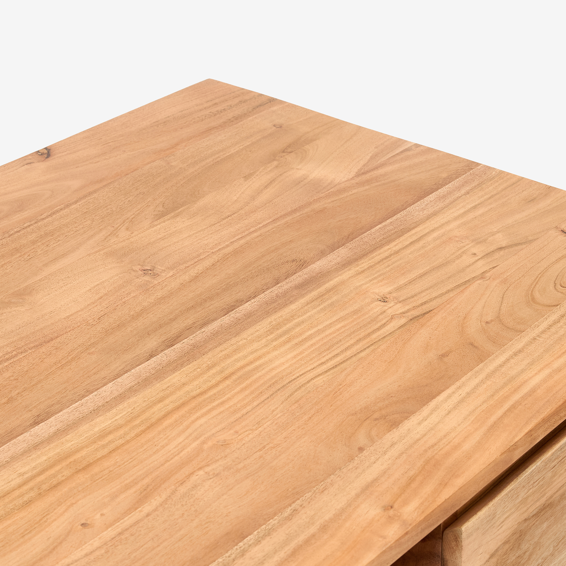 Escritorio de madera de acacia Deska 117x60x82cm