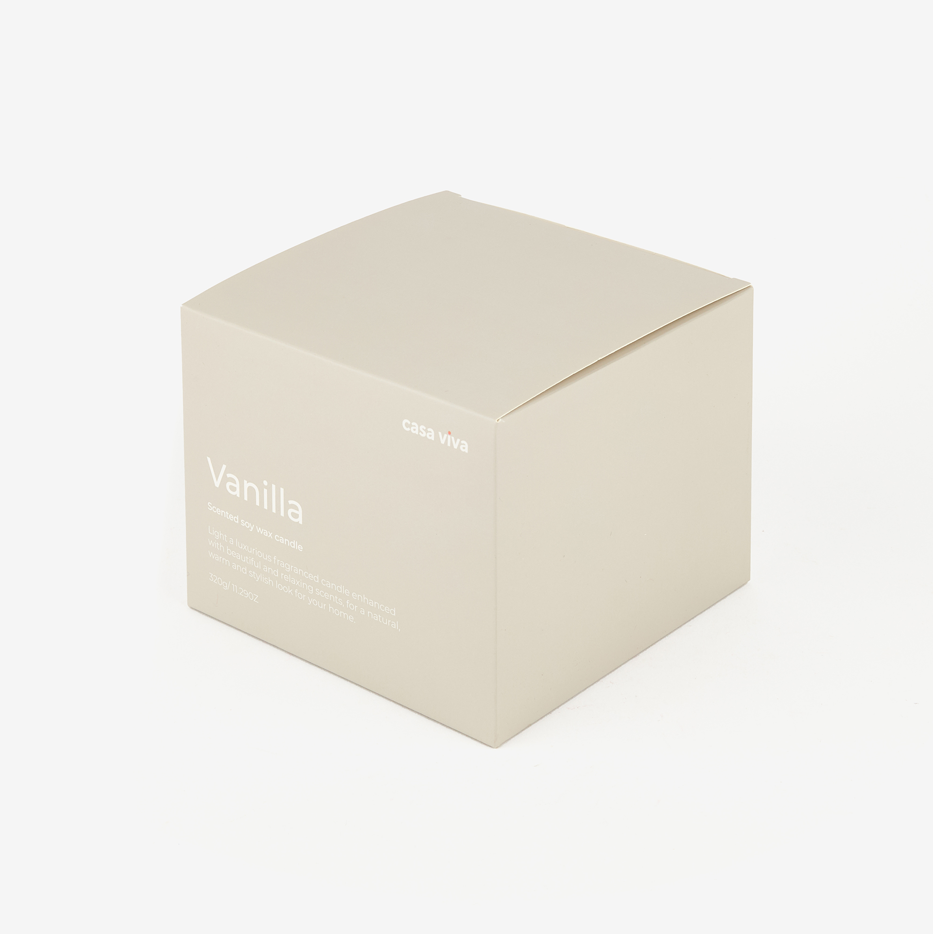 Vela aromática Vainilla 290g Ø11x9cm