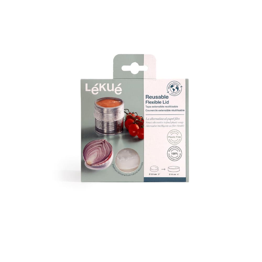 Set de 2 tapas extensibles Ø8cm Lékué