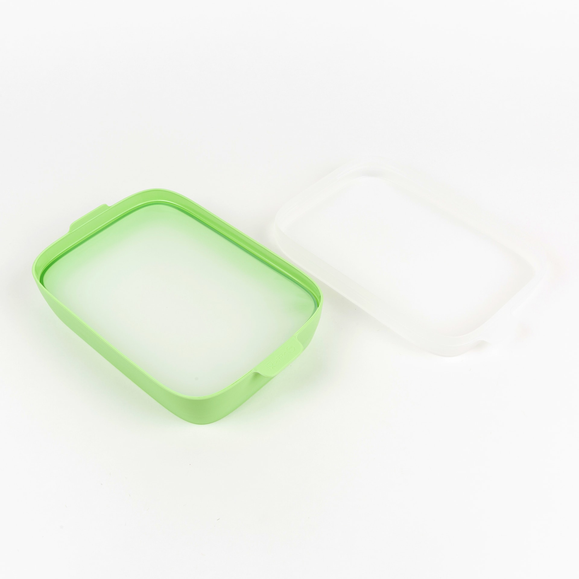 Set de 2 bandejas verdes selladoras y reutilizables - L&eacute;ku&eacute;