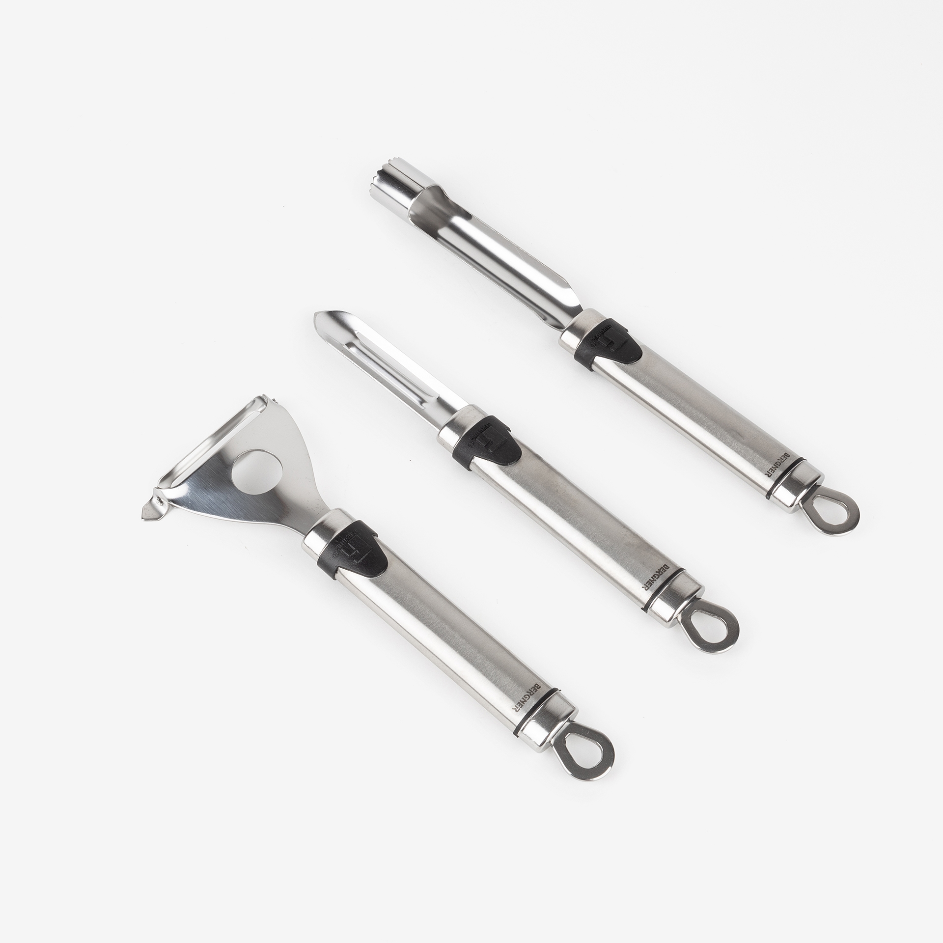 Pelador de acero inoxidable Gizmo 18cm - Bergner