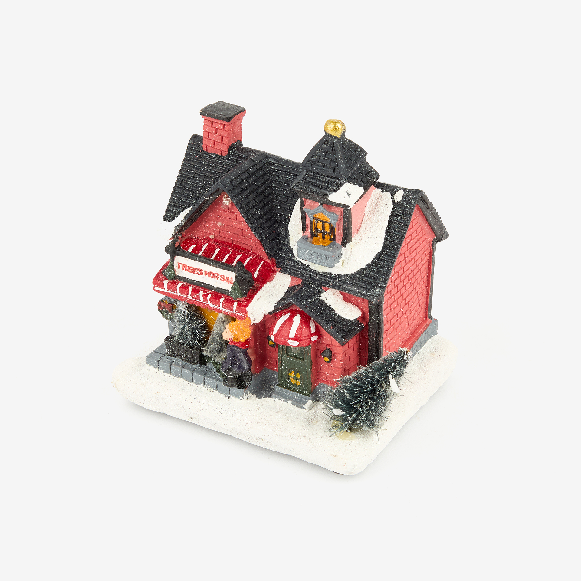 Figura decorativa Pueblo con luz LED en varios modelos Casa Viva