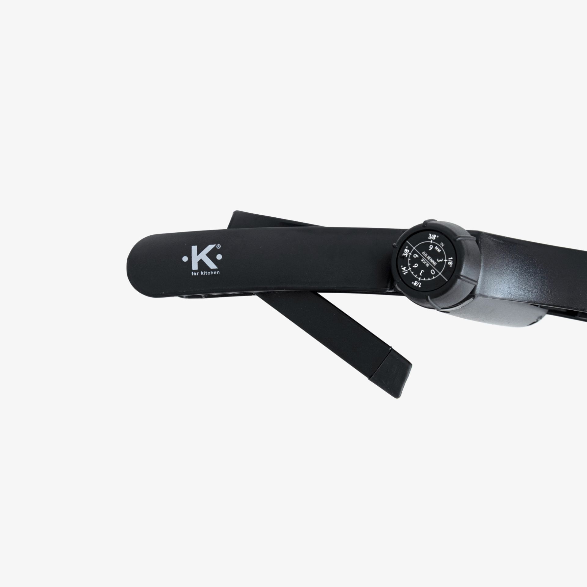 Mandolina negra con protector de mano Hortus