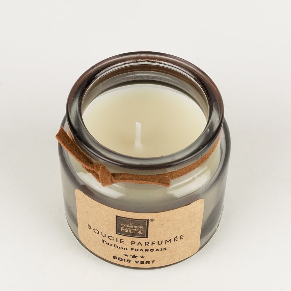 Vela aromática con vaso 6cm en varios modelos