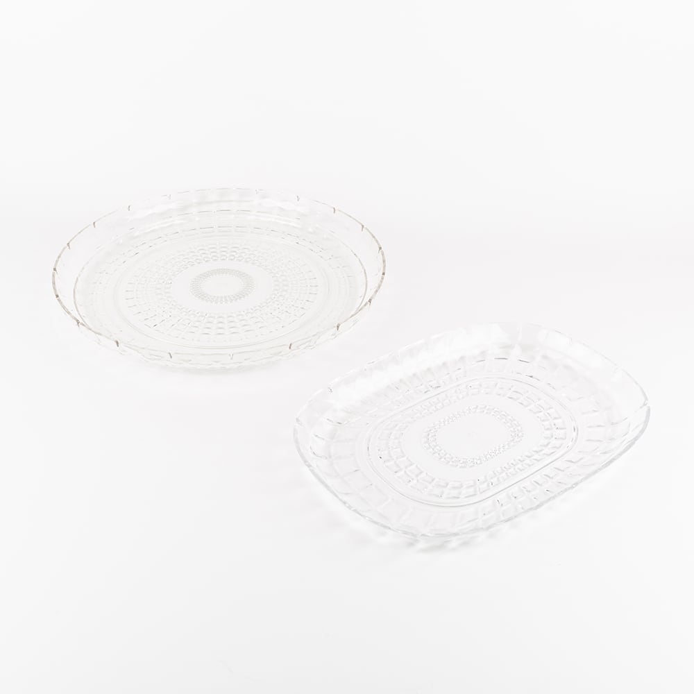 Bandeja rectangular de plástico Mafra 31cm