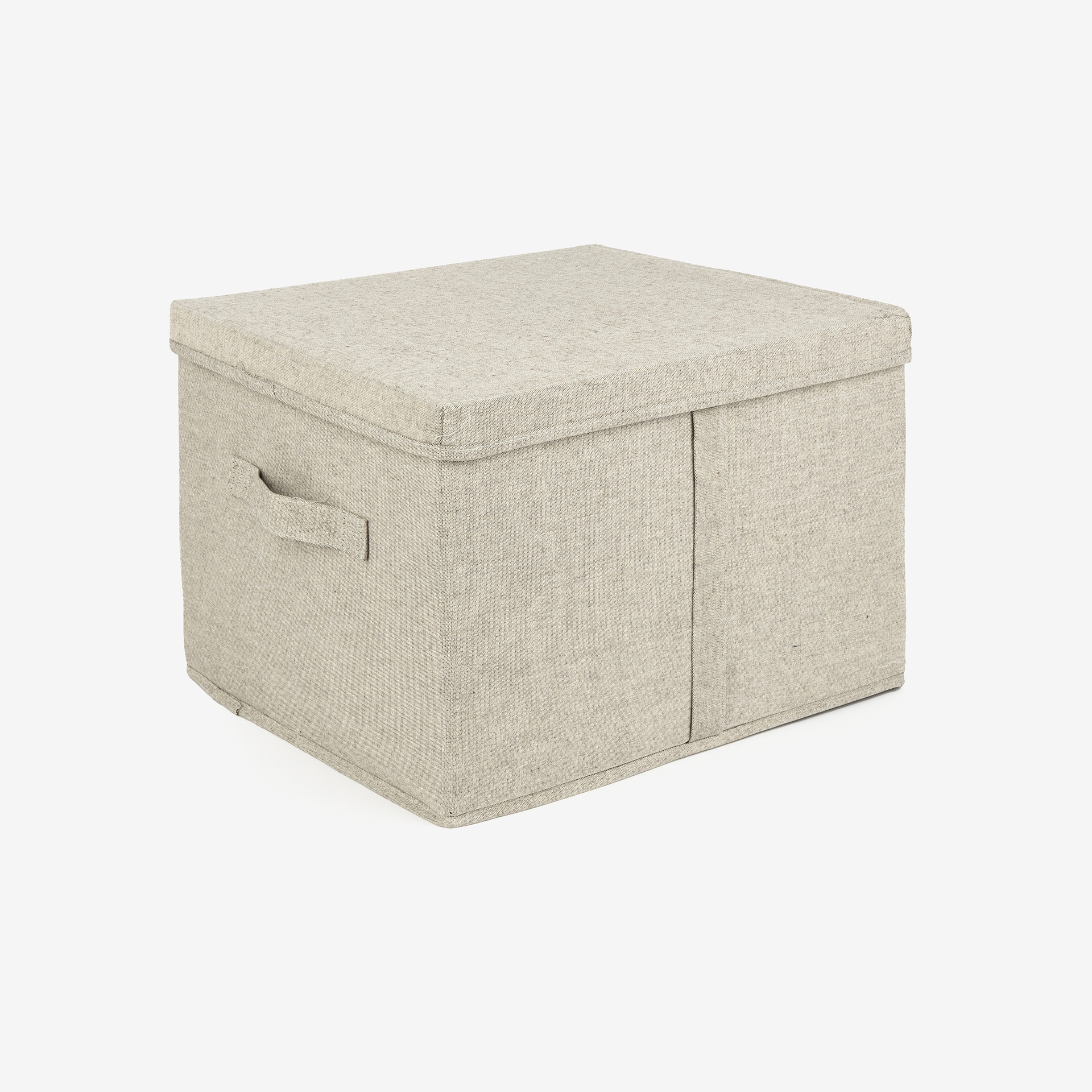 Caja organizadora gris Sleek 35x31x25cm