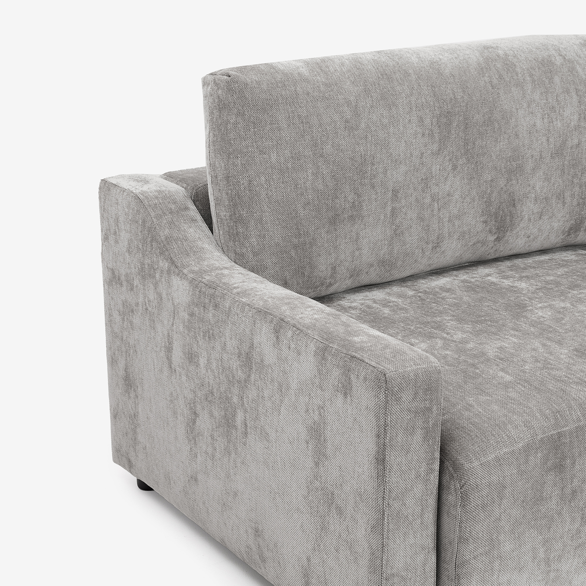 Sofá cama de 3 plazas gris Duman 229x113x86cm