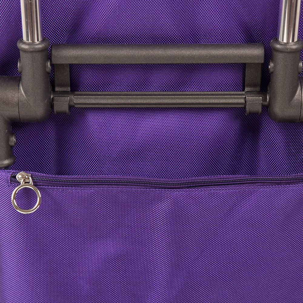 Carro de la compra plegable 4 ruedas Violeta Rolser