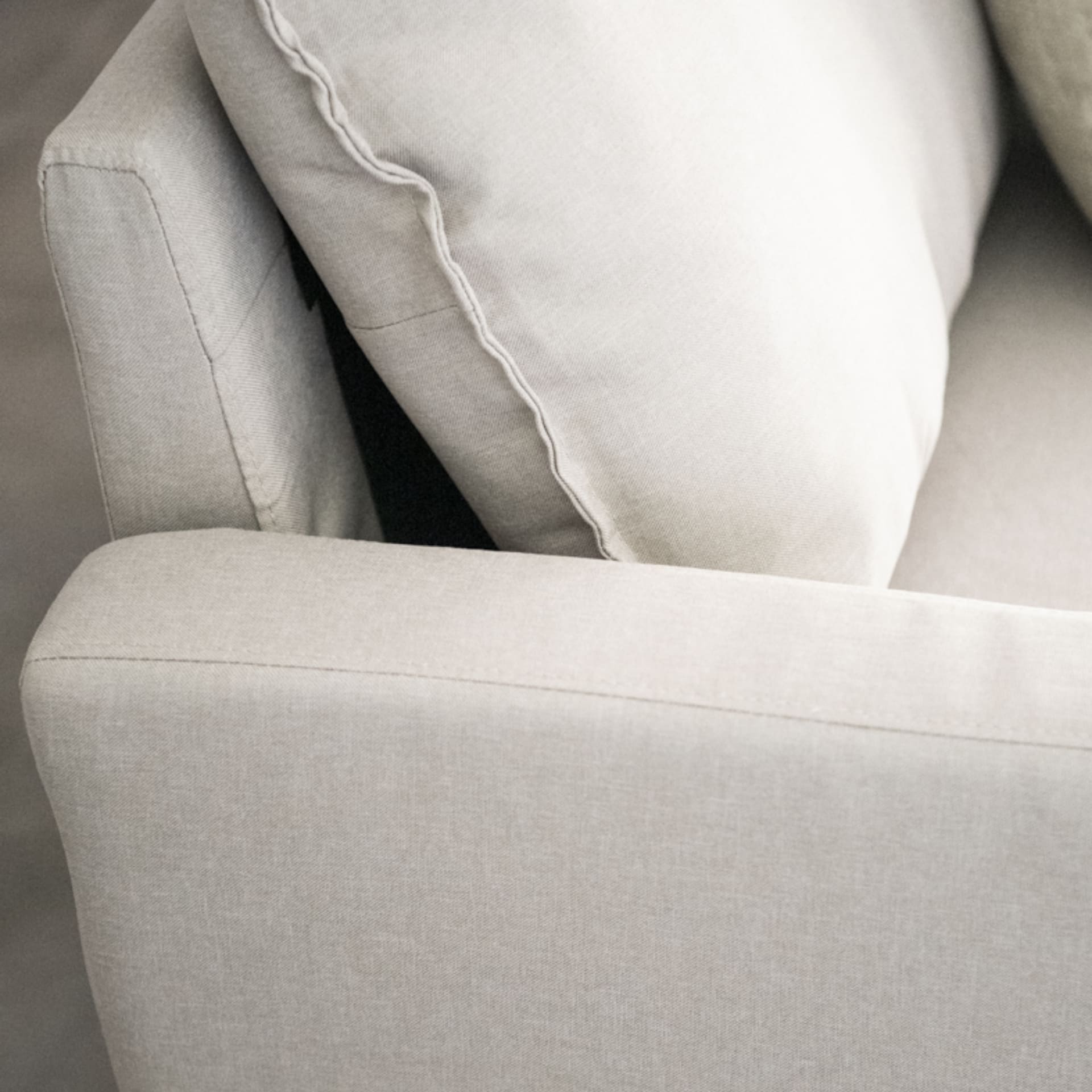 Sof&aacute; de 2 plazas beige Padua 178x84,5x83cm