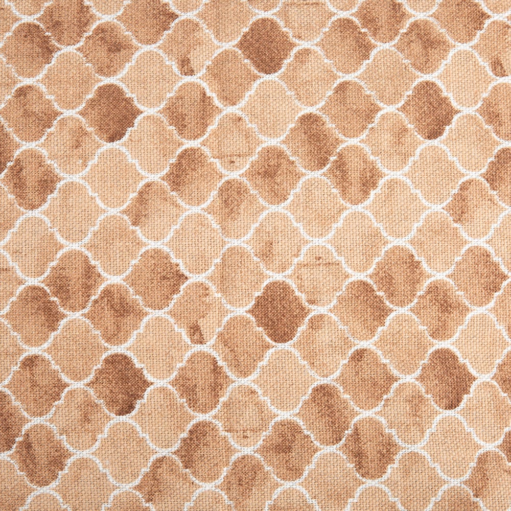 Funda de coj&iacute;n de algod&oacute;n stru marr&oacute;n en varias medidas