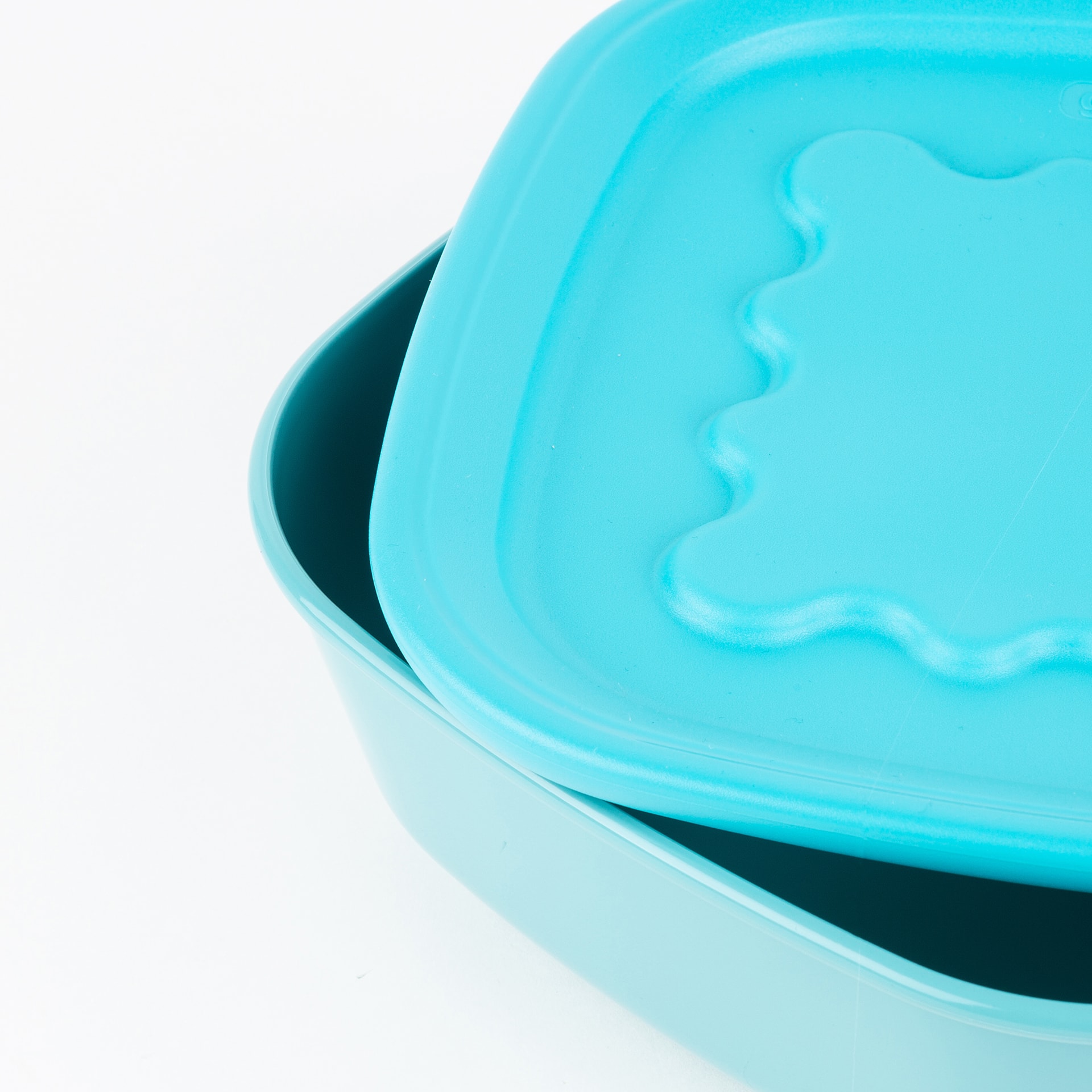 Set de 3 contenedores de pl&aacute;stico Everfresh 20x20x11cm - Guzzini