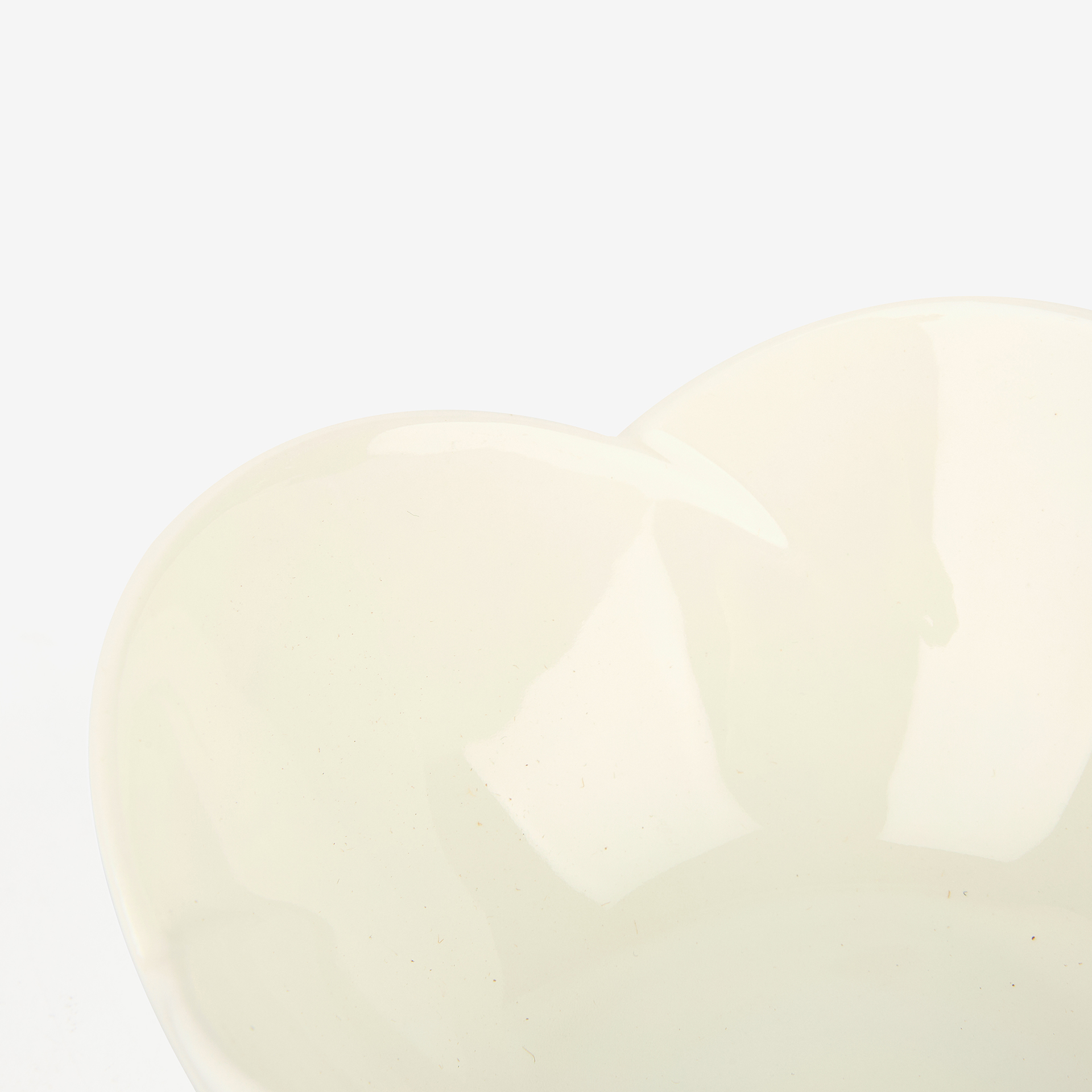 Bol de porcelana para aperitivos con forma de pétalo Ø11cm