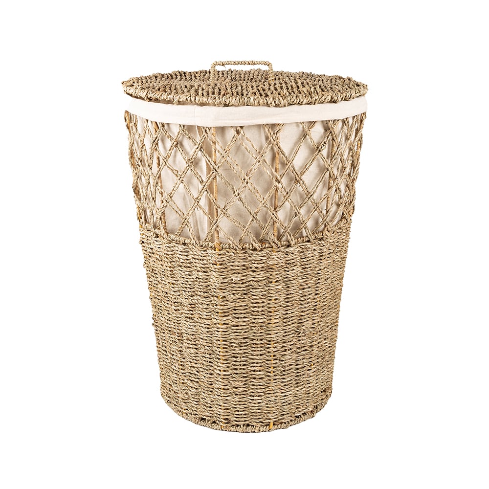 Cesta de lavander&iacute;a Seagrass &Oslash;38x52cm