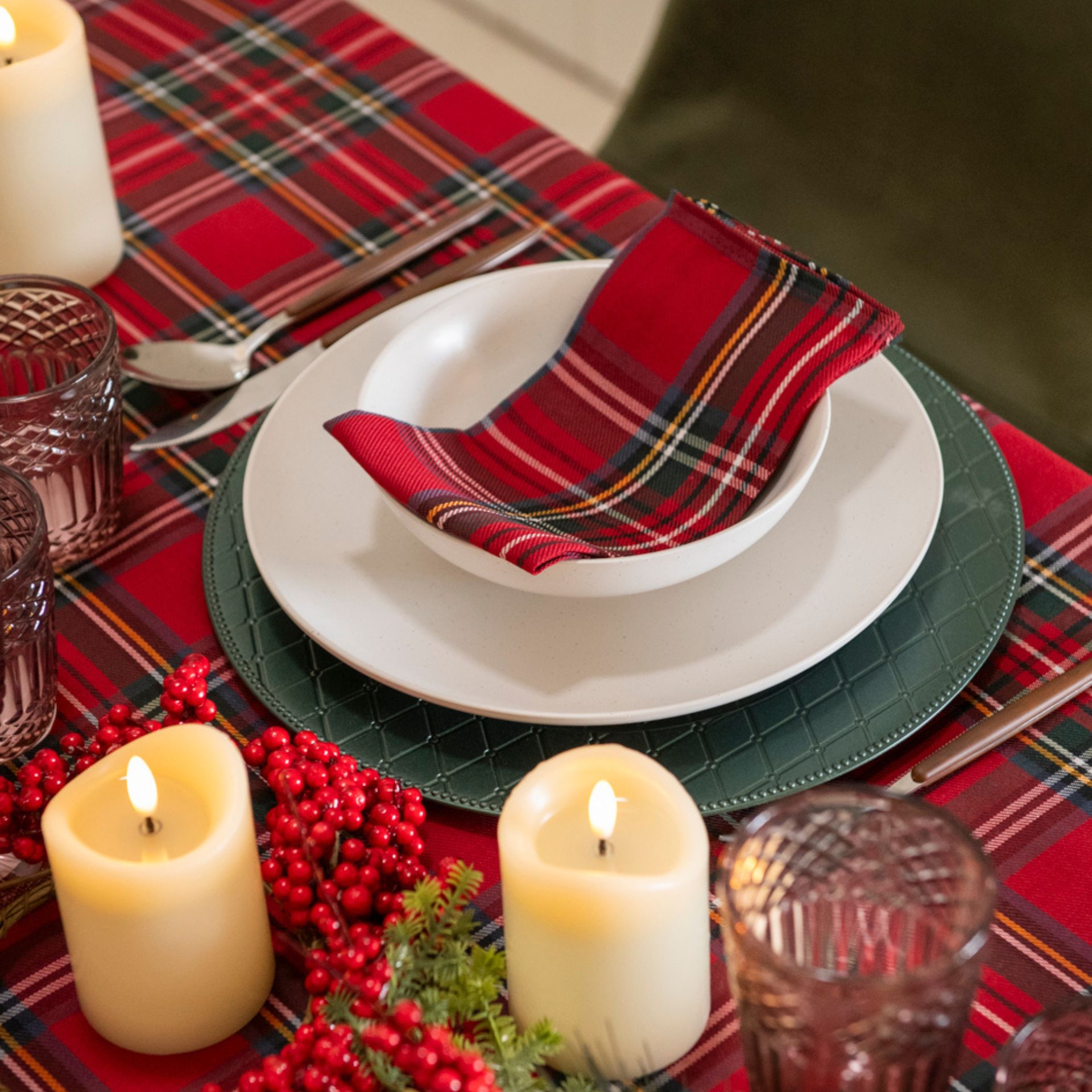 Vela LED crema 7x10cm