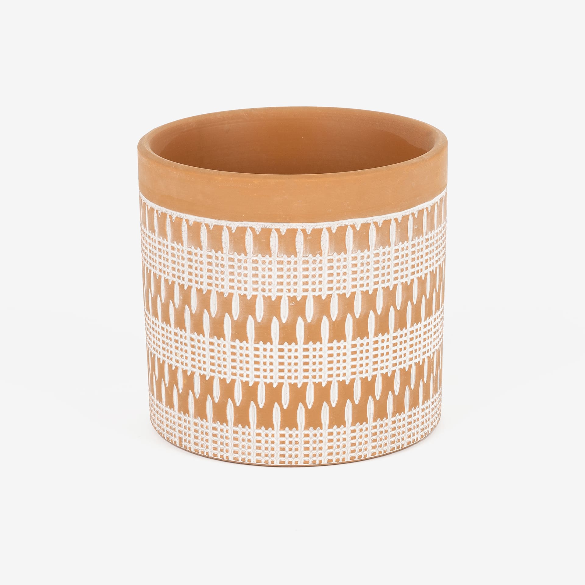 Macetero de cerámica en varios diseños Ø13,8x13cm