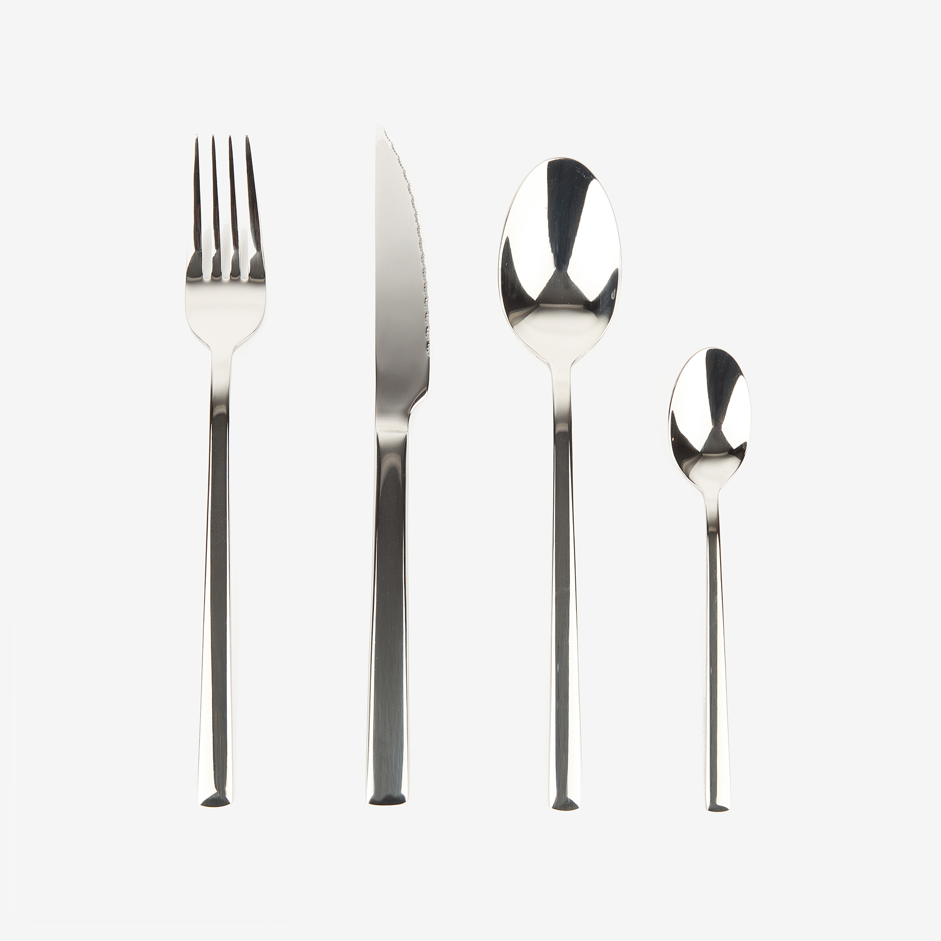 Cubertería de 24 piezas de acero inoxidable Verona - BRA