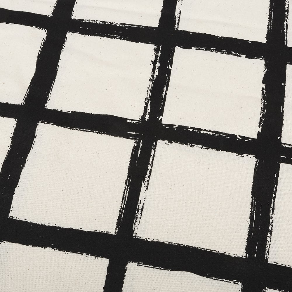 Bolsa algod&oacute;n cuadros Casa Viva 40x45cm