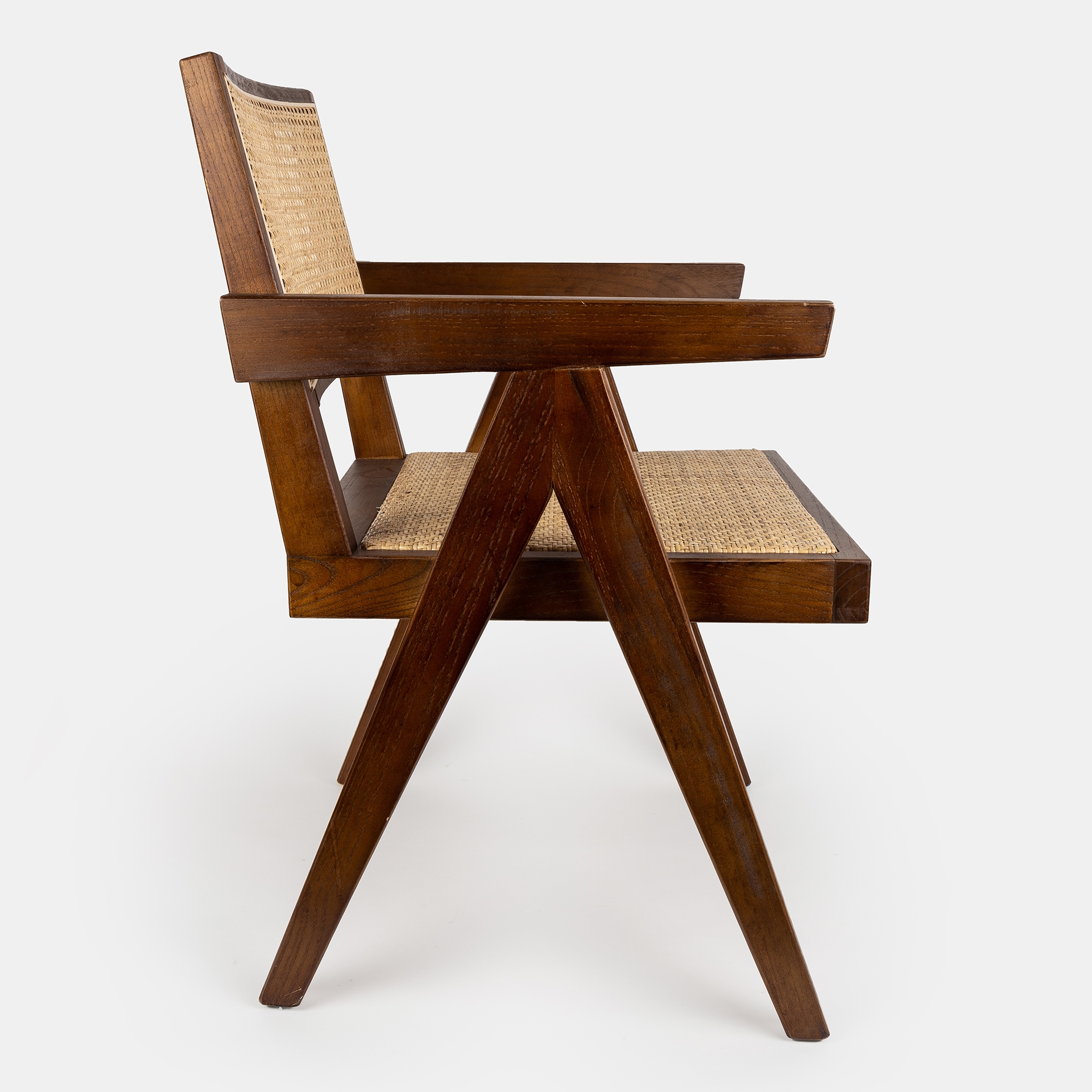 Silla de comedor de madera de olmo Cecilia 50x50x84cm Clau&Chloe