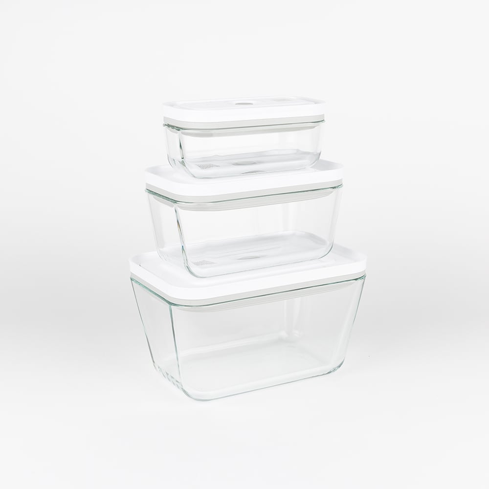 T&aacute;per de cristal para envasar al vac&iacute;o S