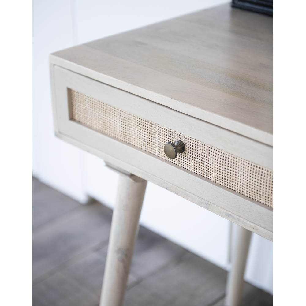 Escritorio de madera de mango Bali 118x50x76cm Clau&Chloe