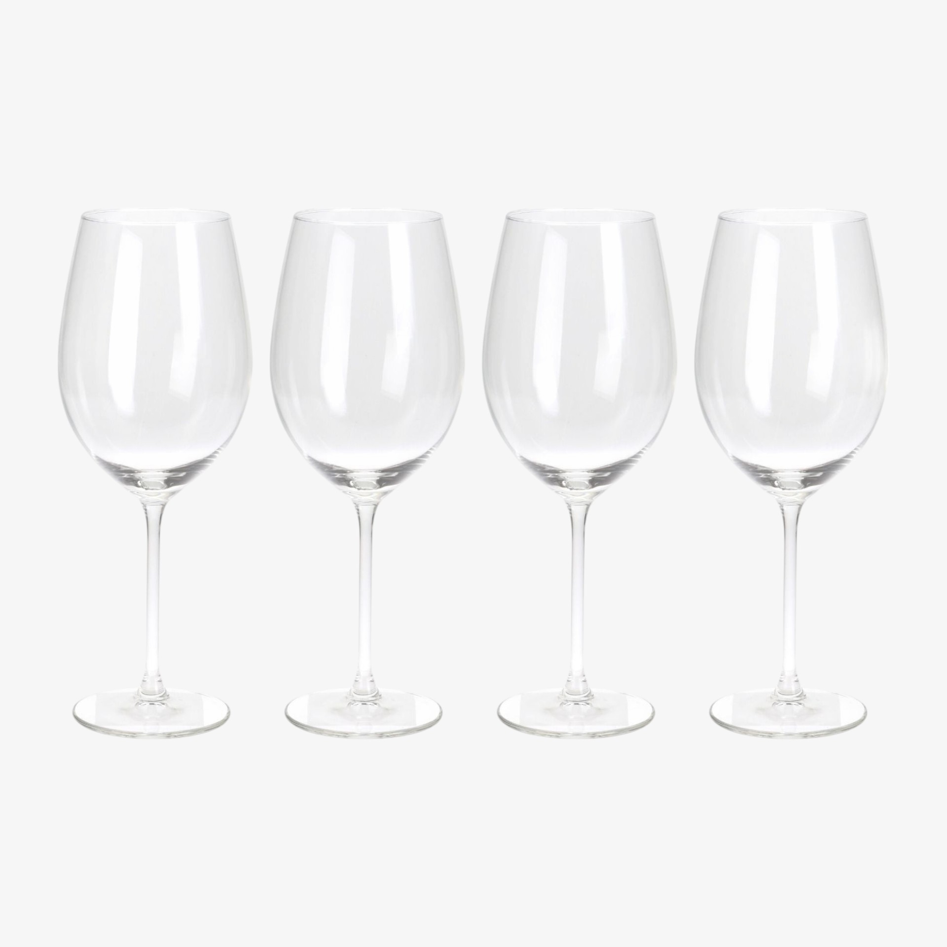 Set de 4 copas de vino de cristal Gler 54cl