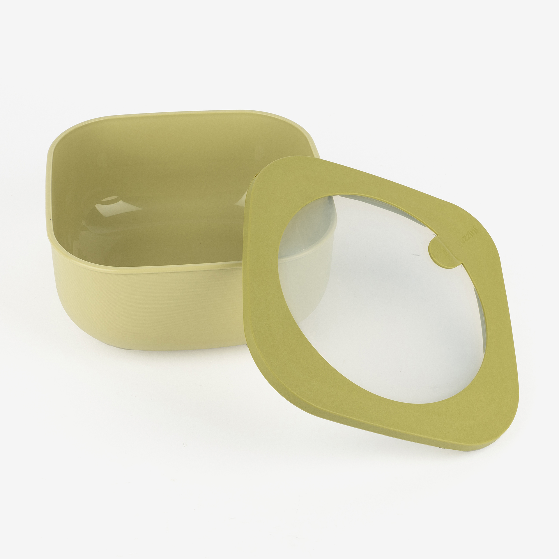 Set de 3 contenedores bajos de silicona multicolor - Guzzini