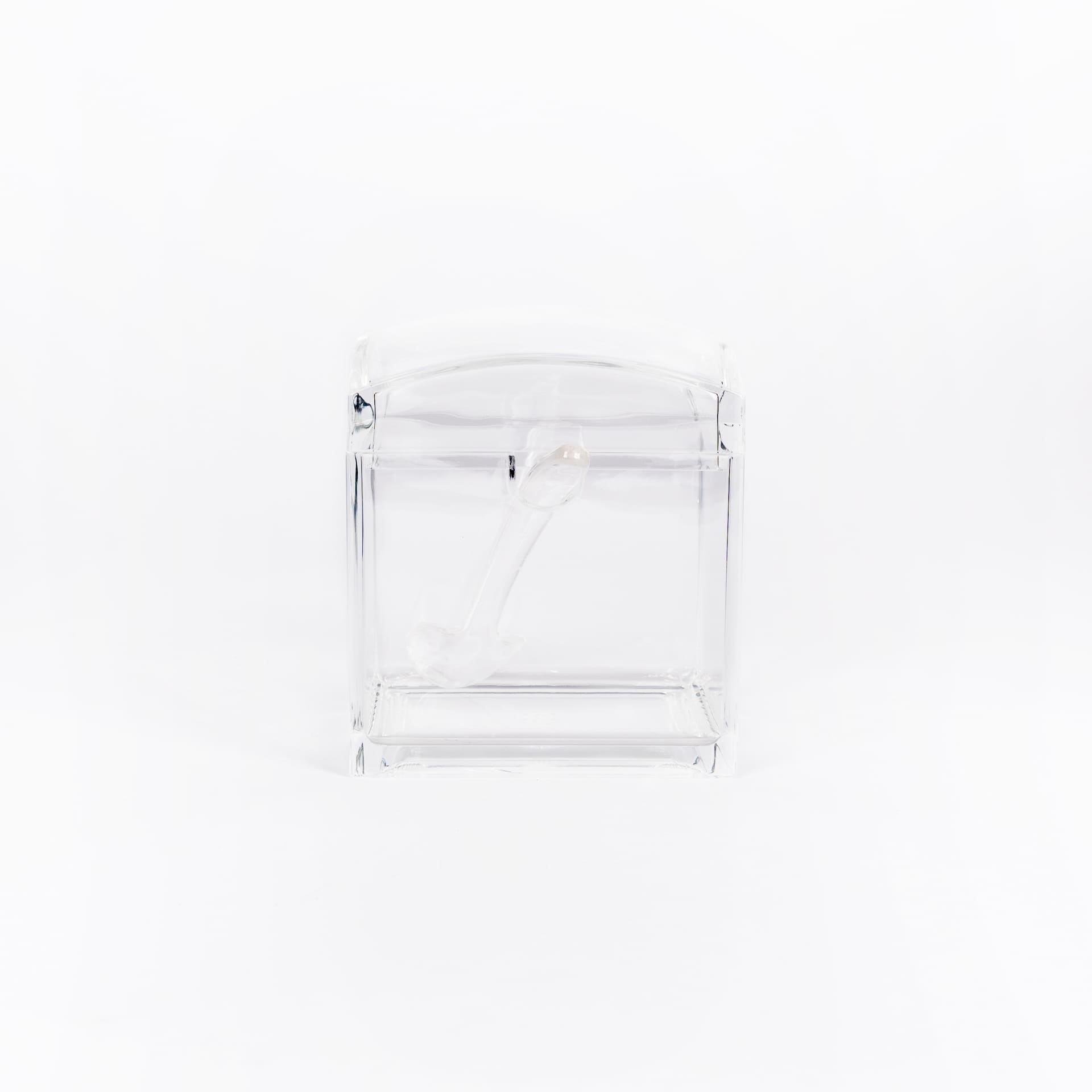 Azucarero acr&iacute;lico 9x9x10cm