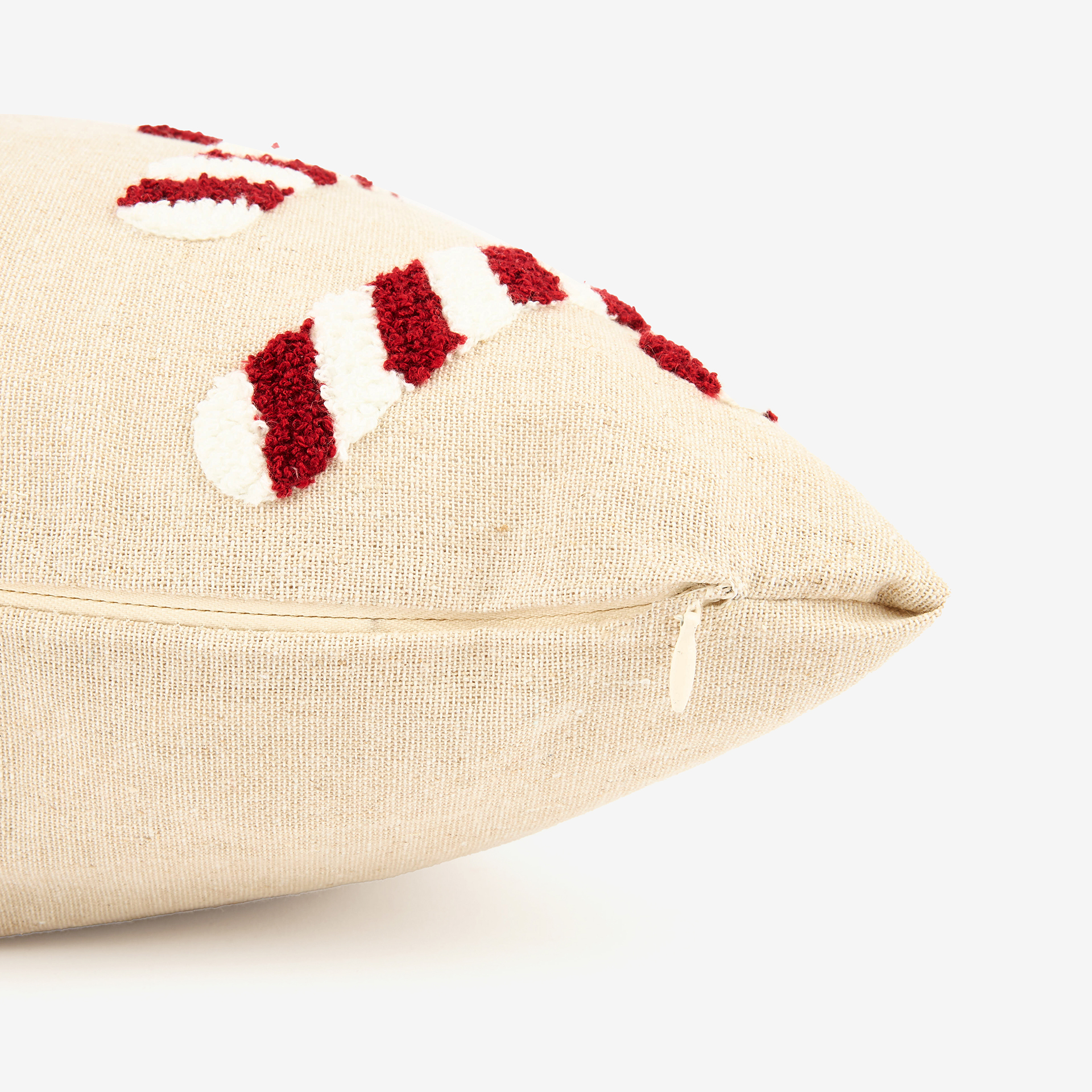 Funda de coj&iacute;n Bastones de caramelo Navidad 45x45cm